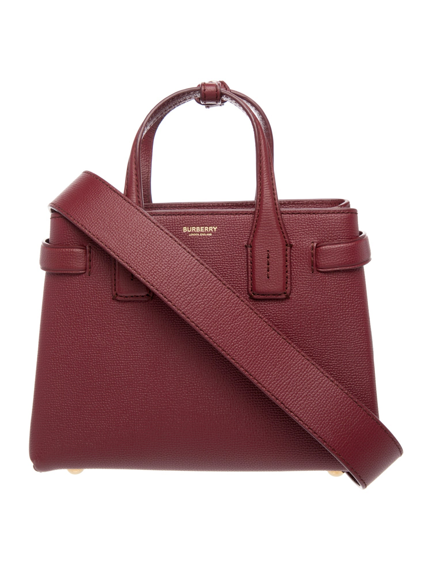 Burberry Leather Banner Small