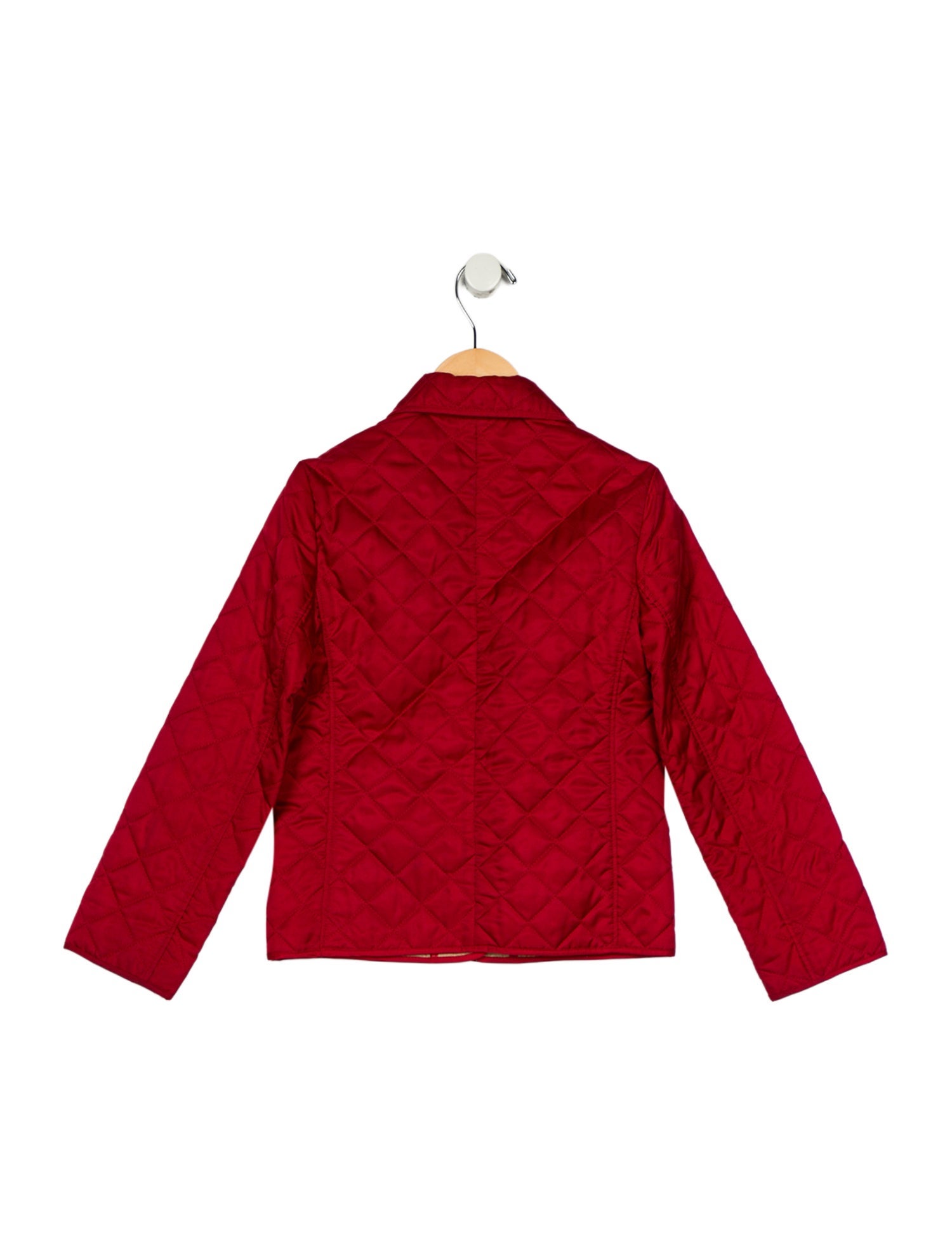Burberry kid girls' red jacket