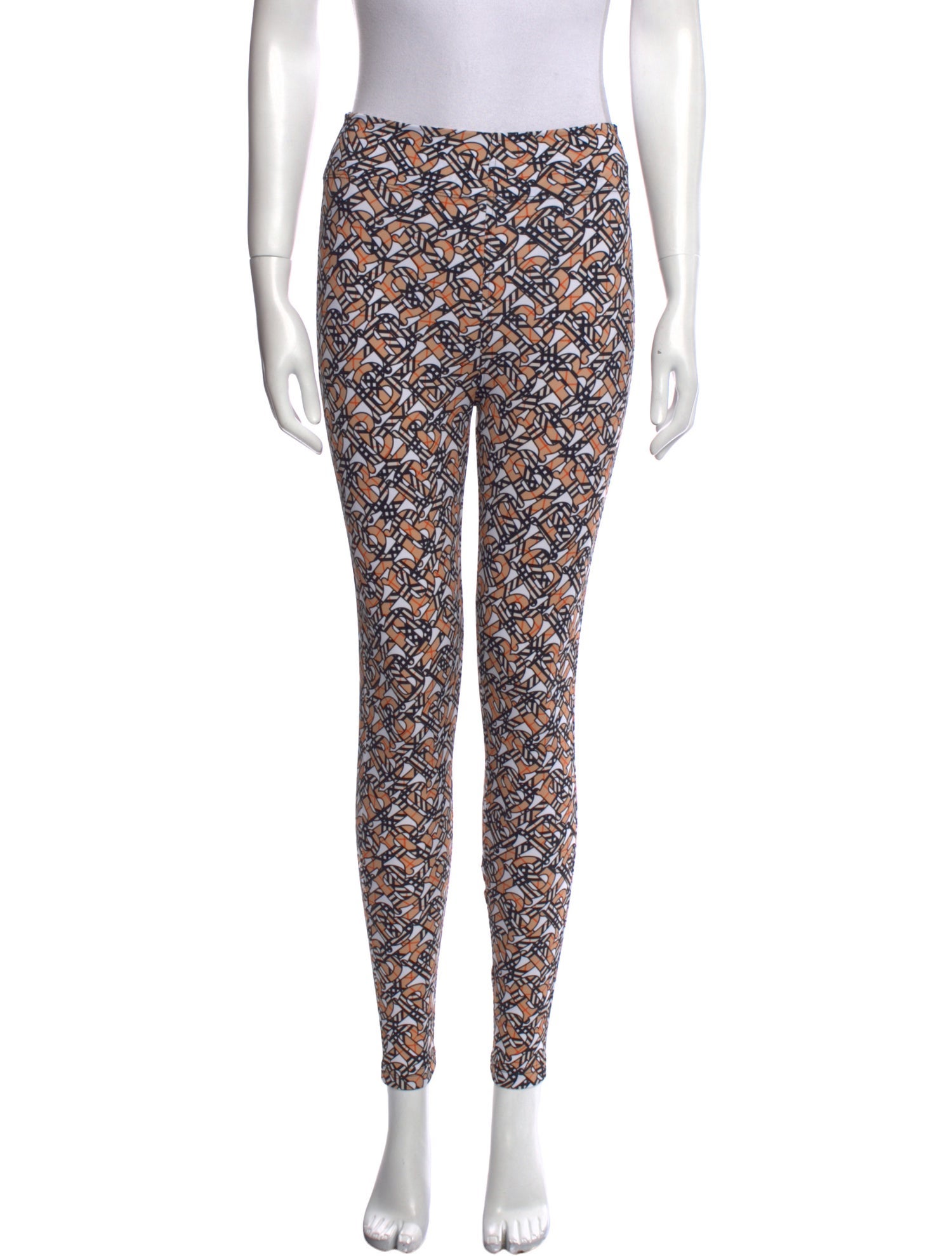 Burberry Printed Skinny Leg Pants