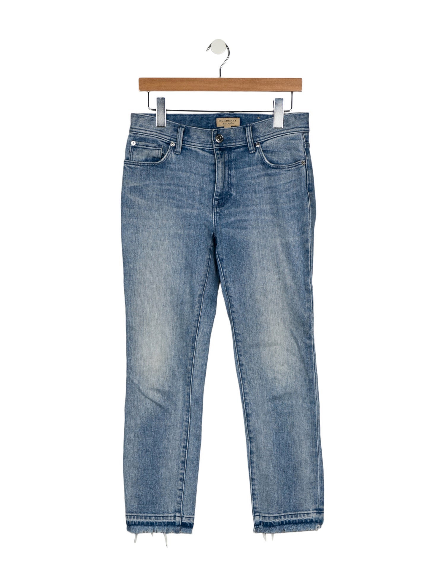 Burberry Mid-Rise Skinny Leg Jeans