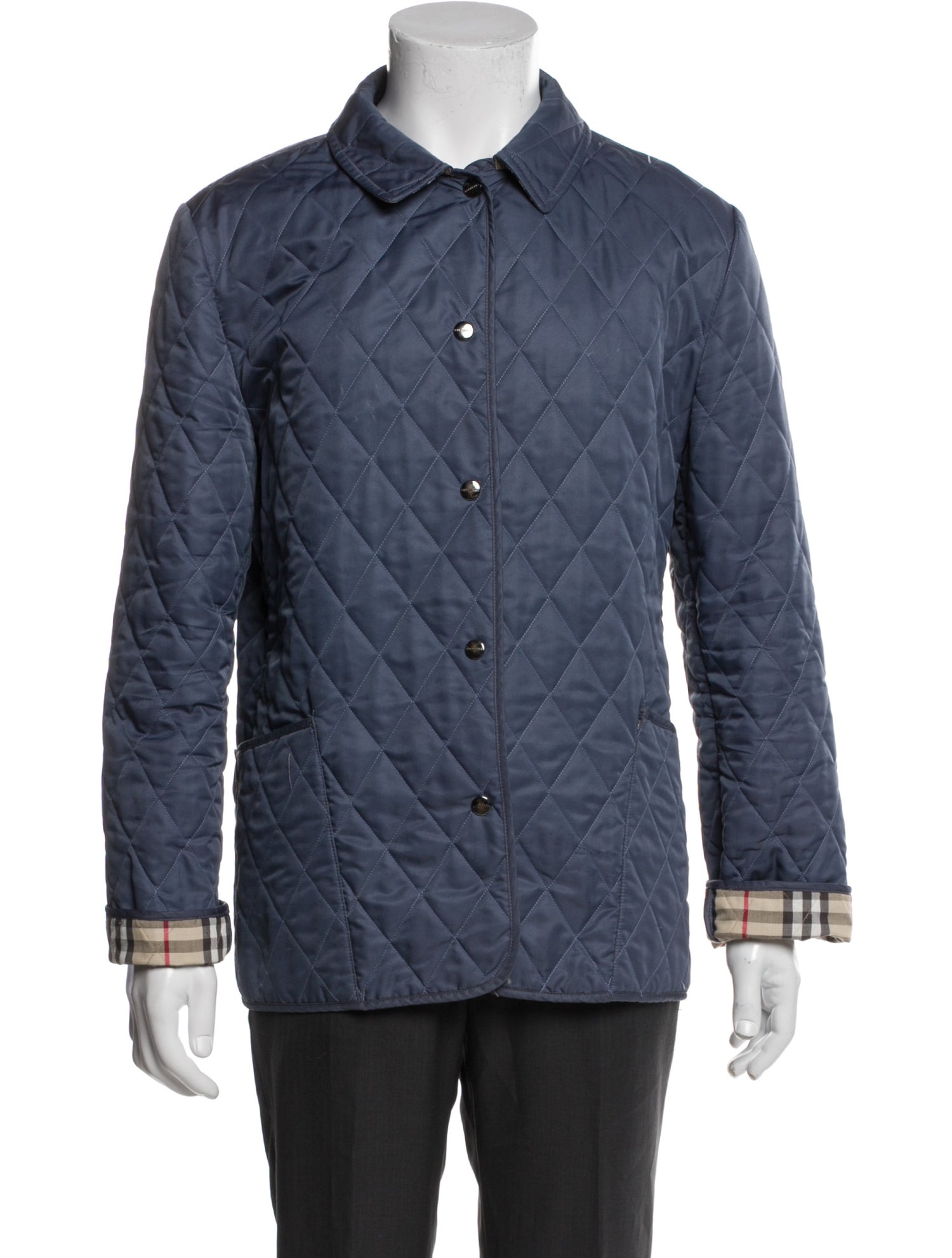 Burberry Nova Check Pattern Utility Jacket