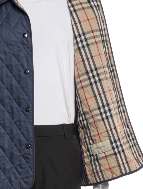 Burberry Nova Check Pattern Utility Jacket