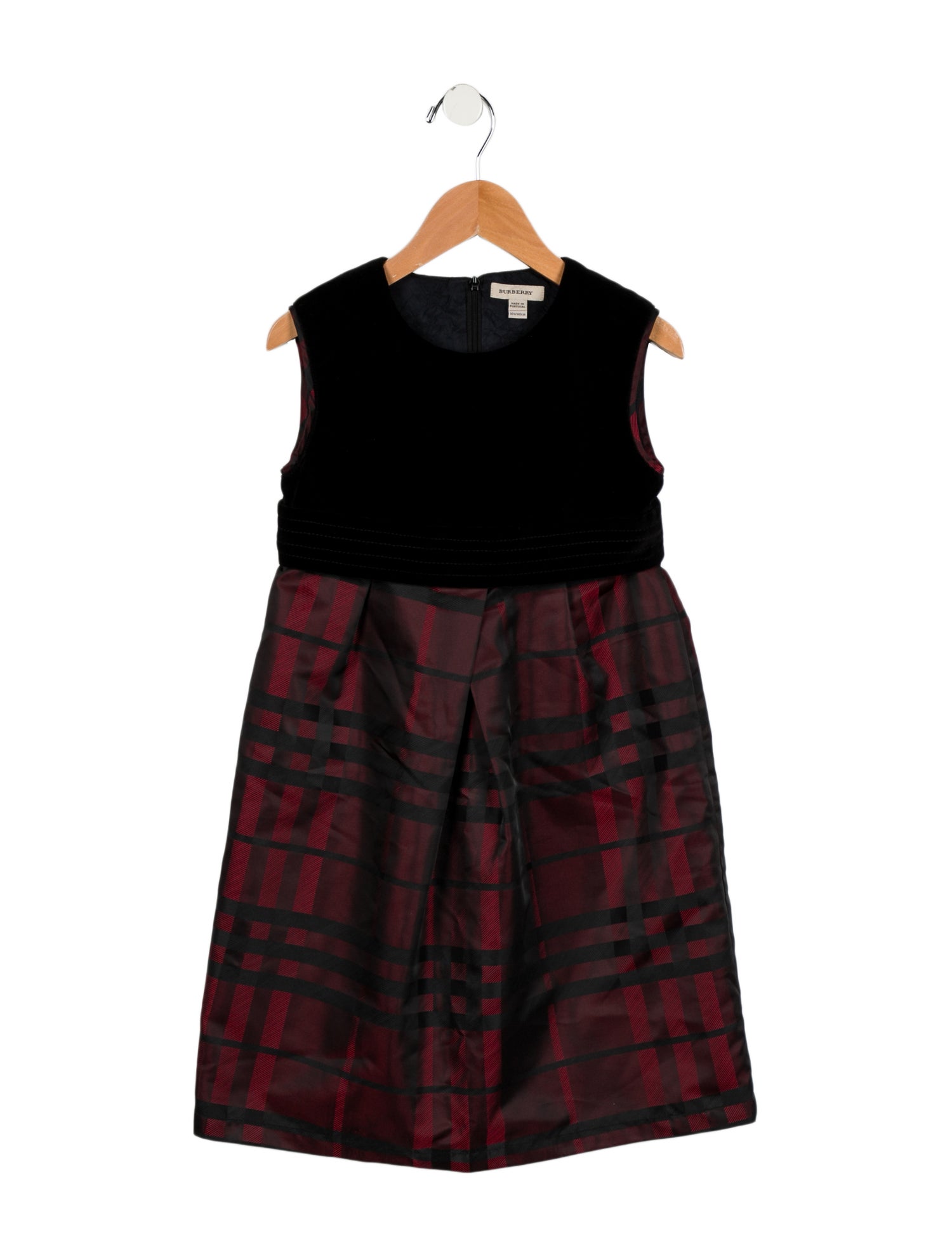 Burberry Girls' House Check Sleeveless Dress