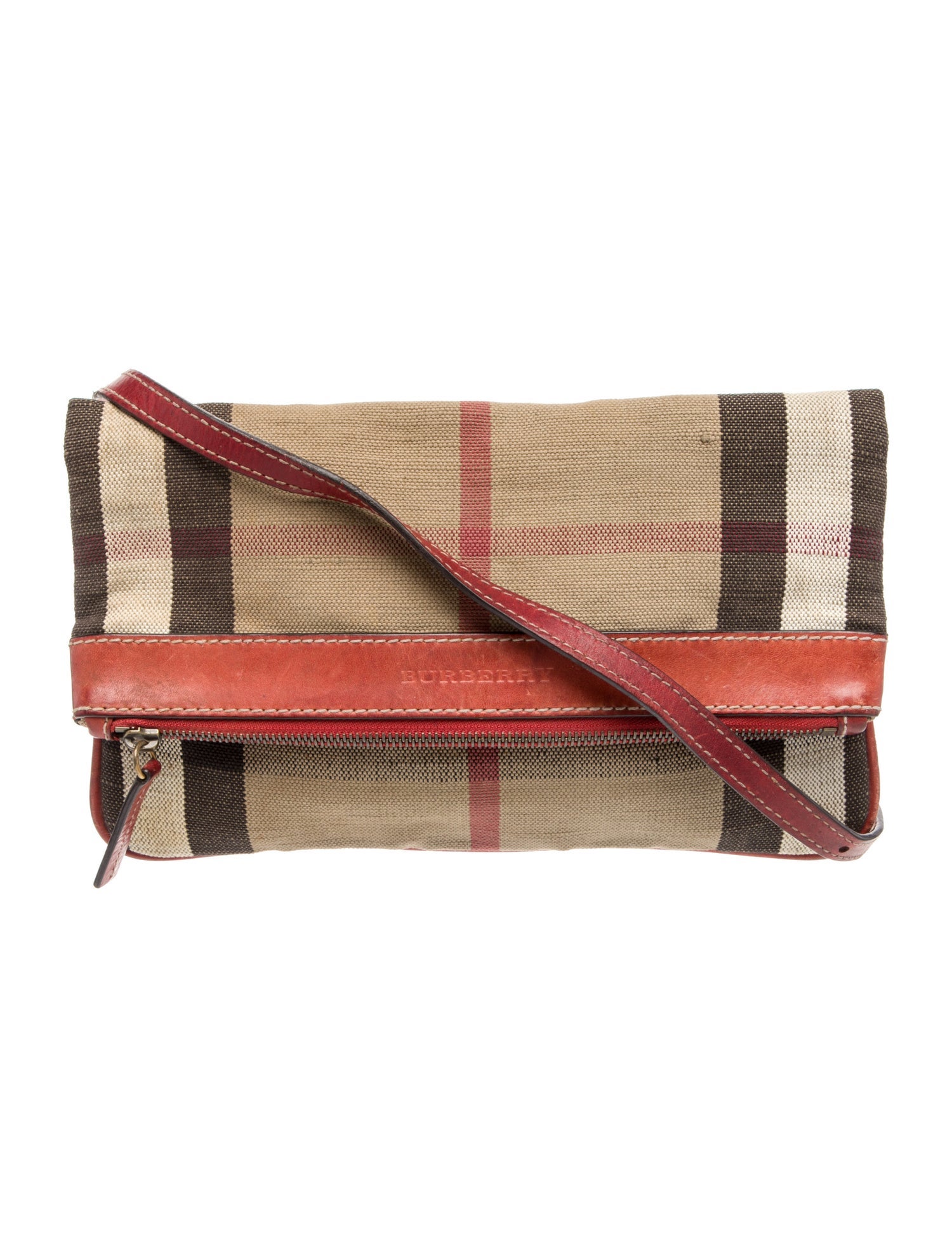 Burberry Canvas Messenger Bag