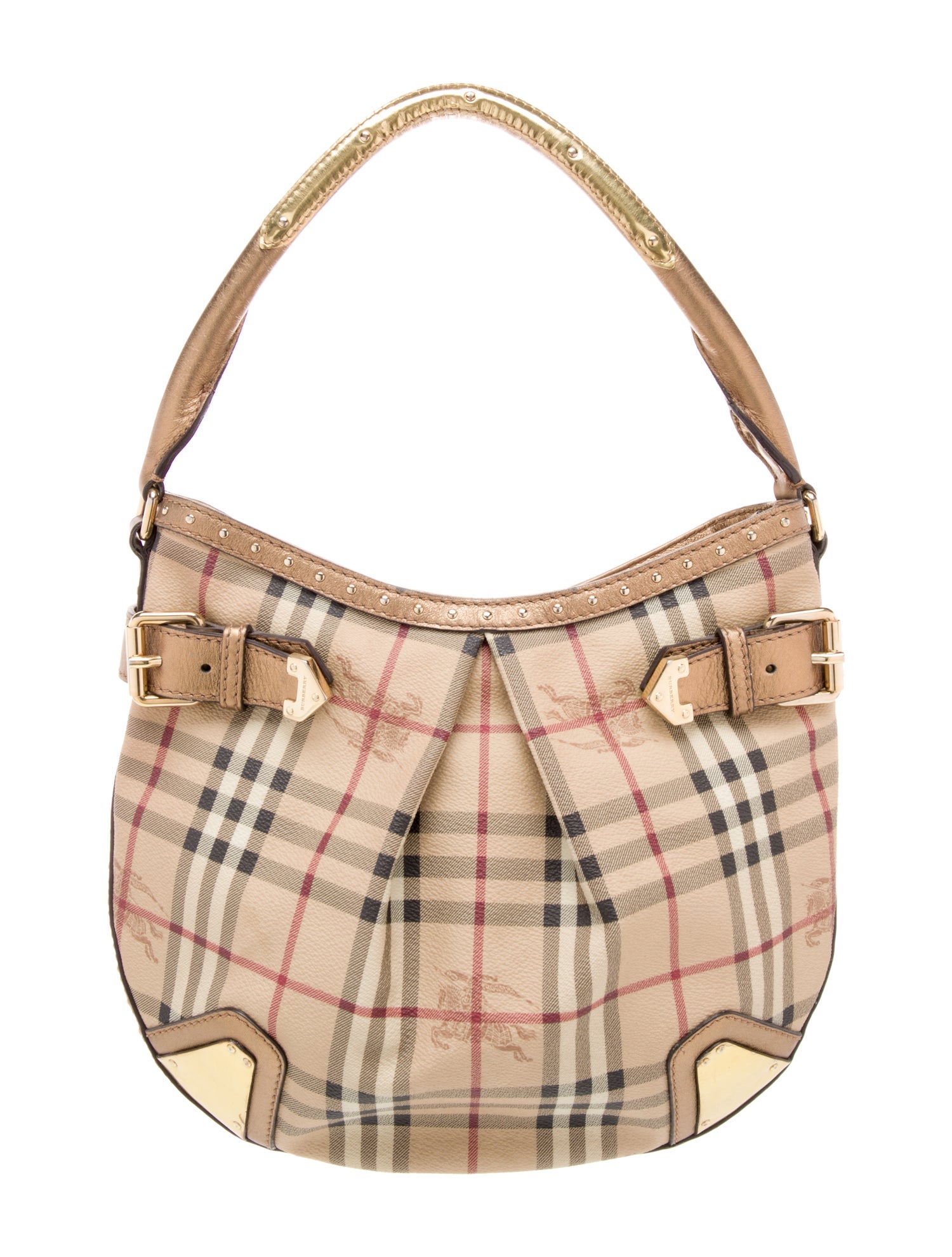 Burberry Haymarket Check Shoulder Bag