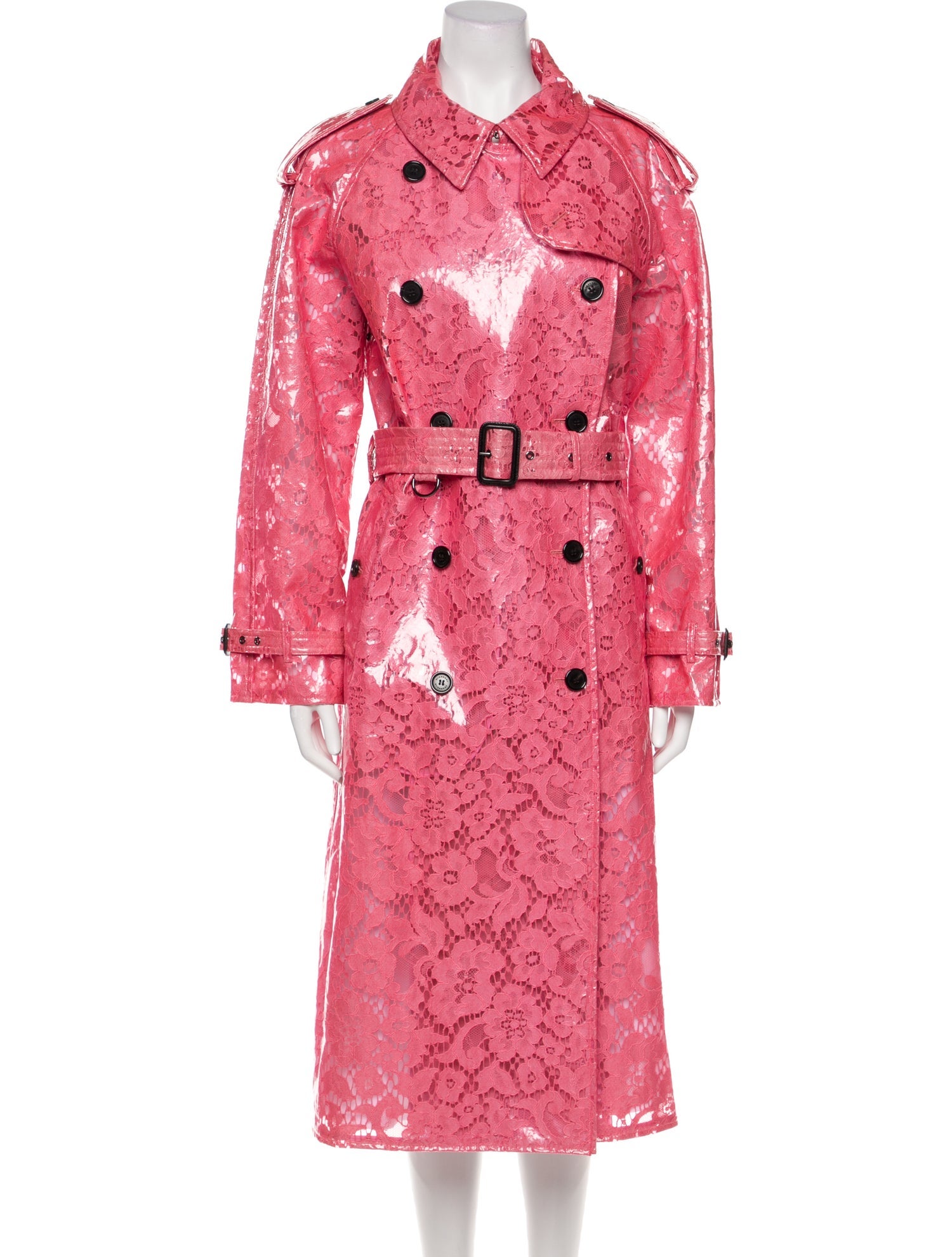 Burberry Printed Trench Coat