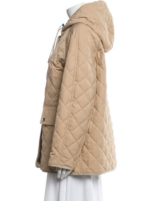 Burberry Plaid Print Utility Jacket