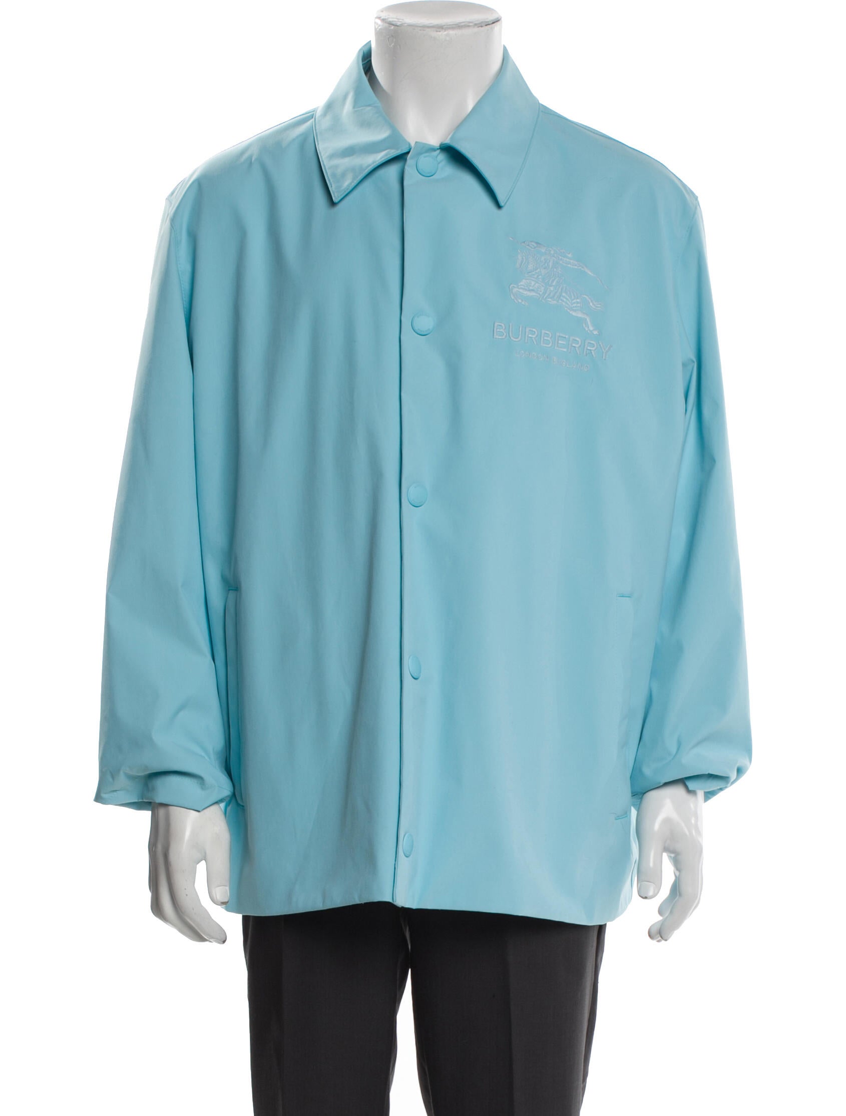 Burberry Exploded Check Pattern Windbreaker