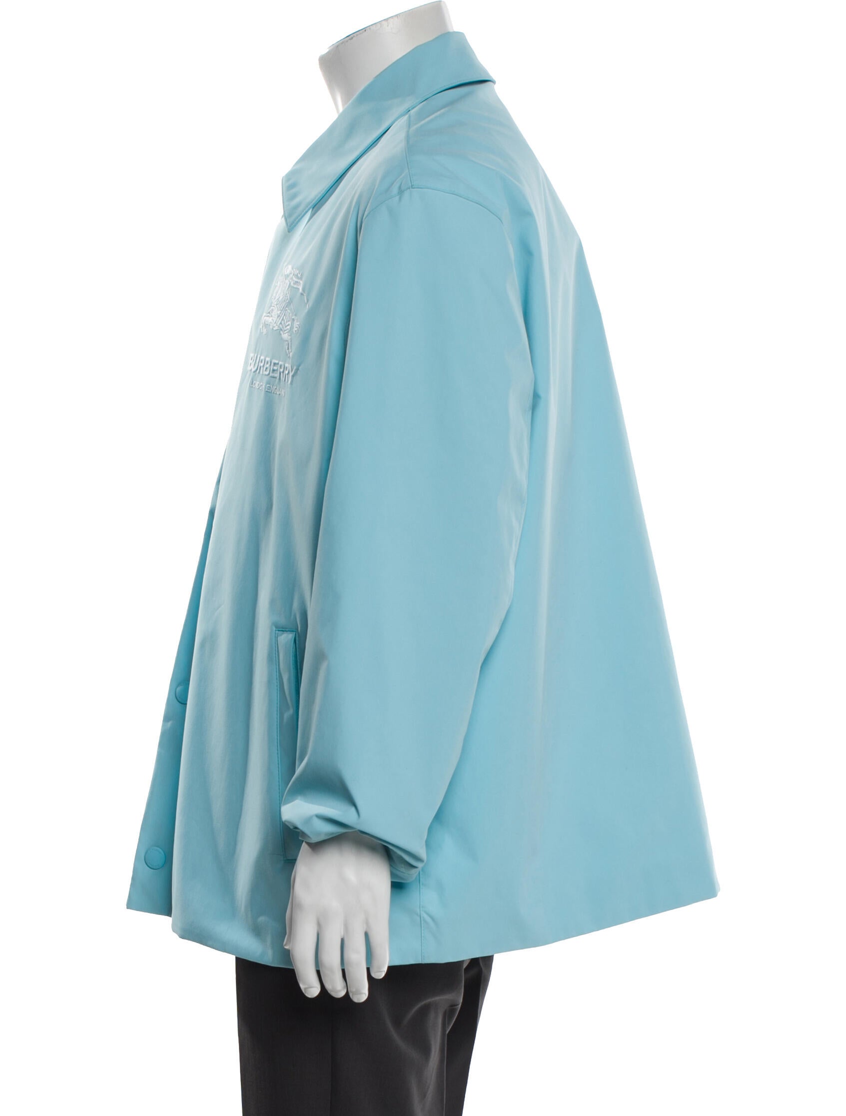 Burberry Exploded Check Pattern Windbreaker