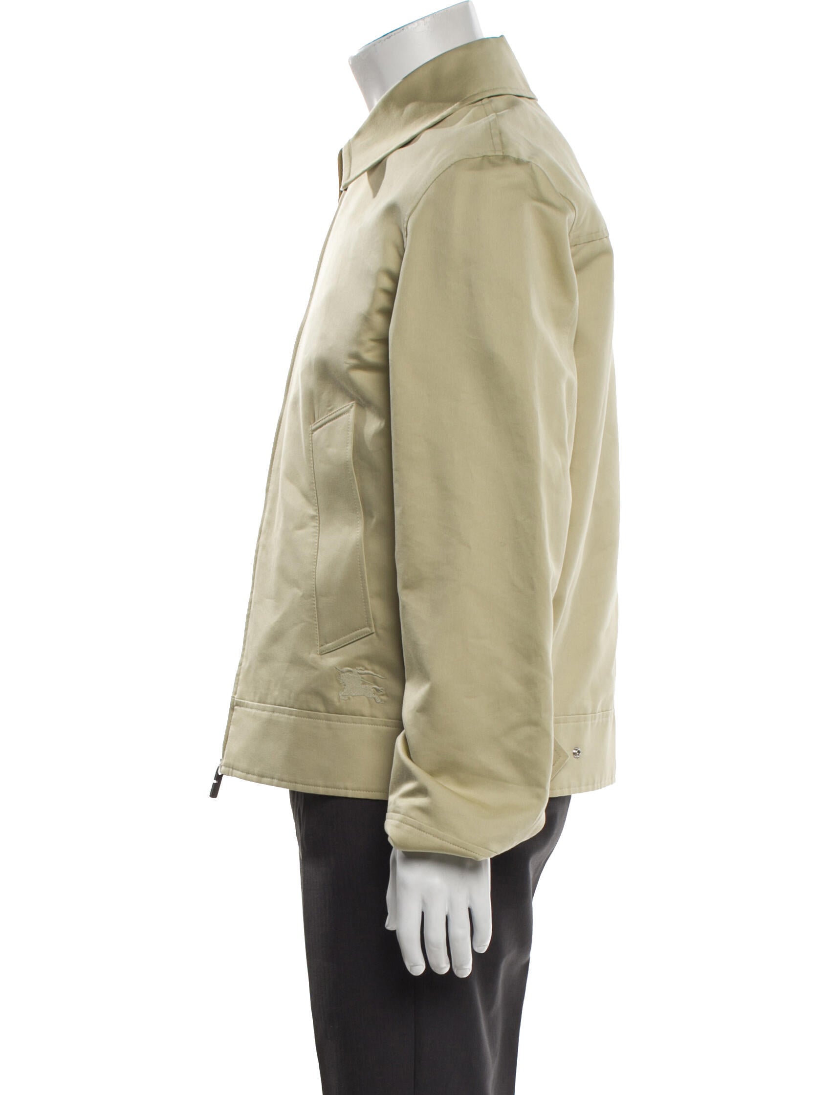 Burberry Nova Check Pattern Bomber Jacket w/ Tags