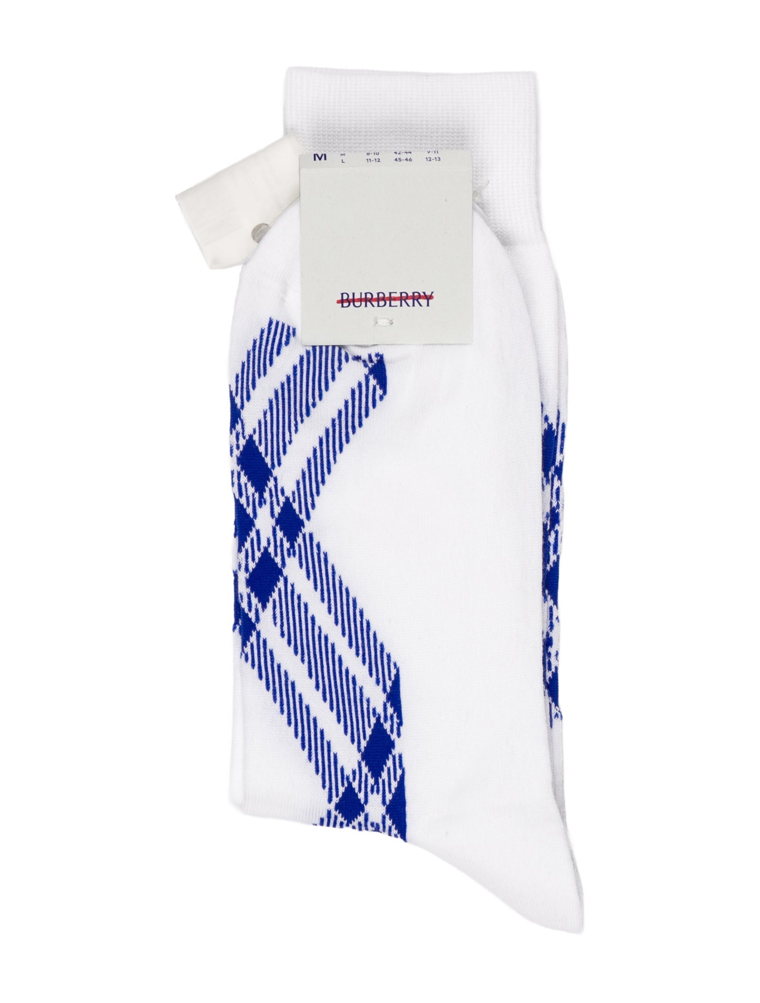 Burberry Socks Size M w/Tags