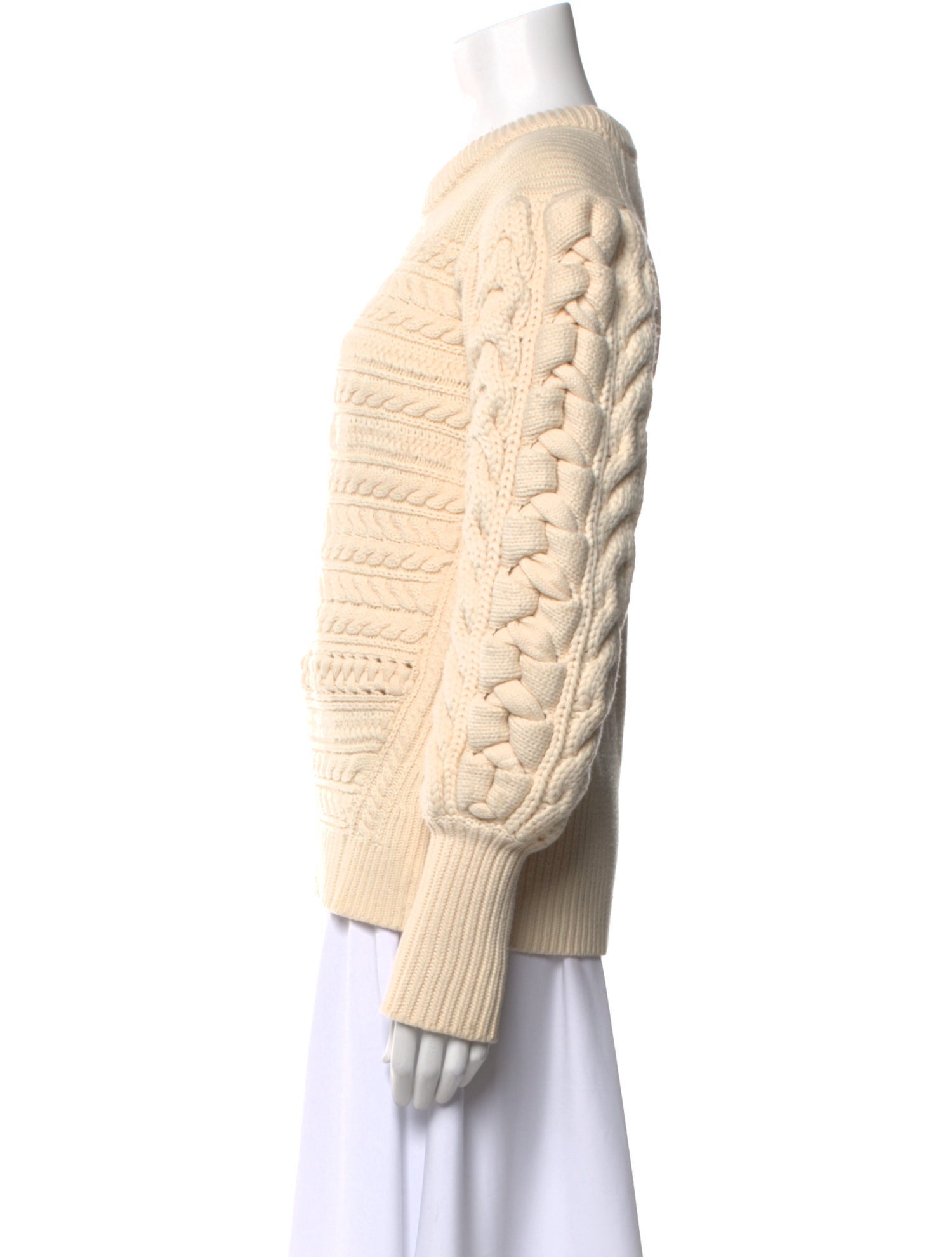 Burberry Wool Crew Neck Sweater