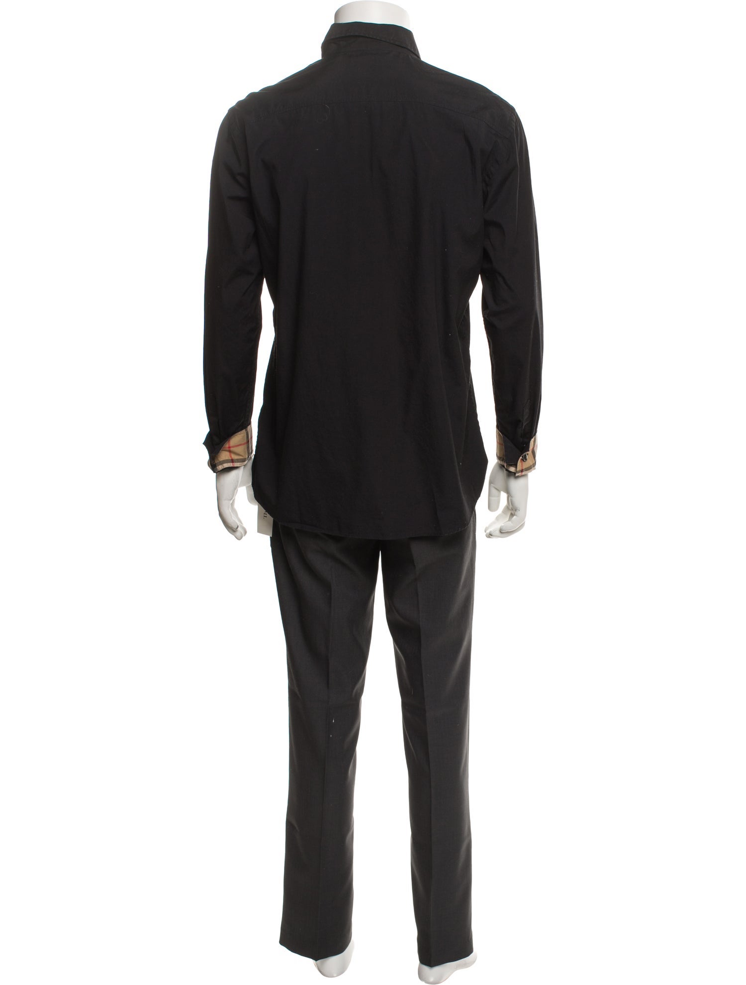 Burberry TB Monogram Long Sleeve Shirt