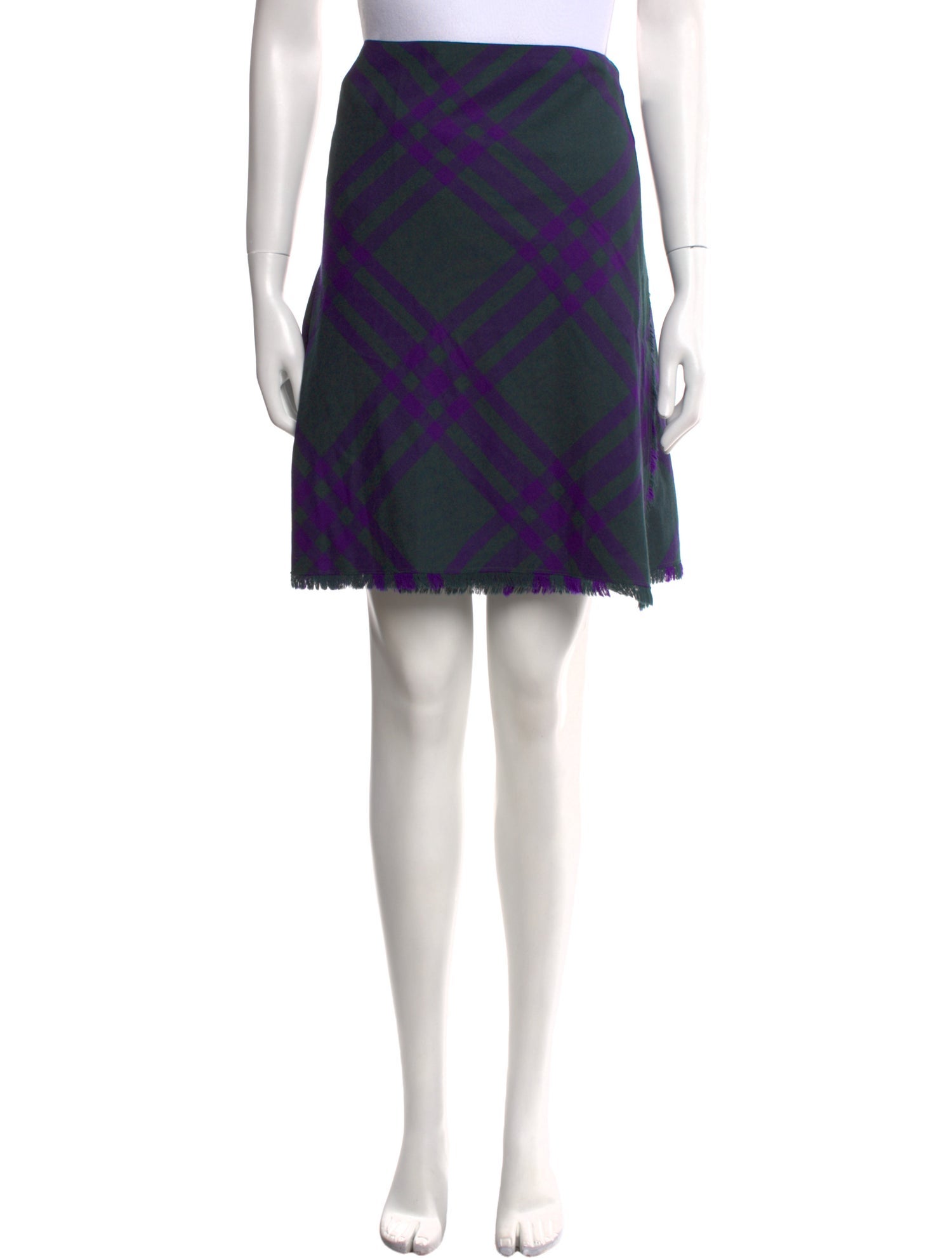 Burberry Wool Knee-Length Skirt