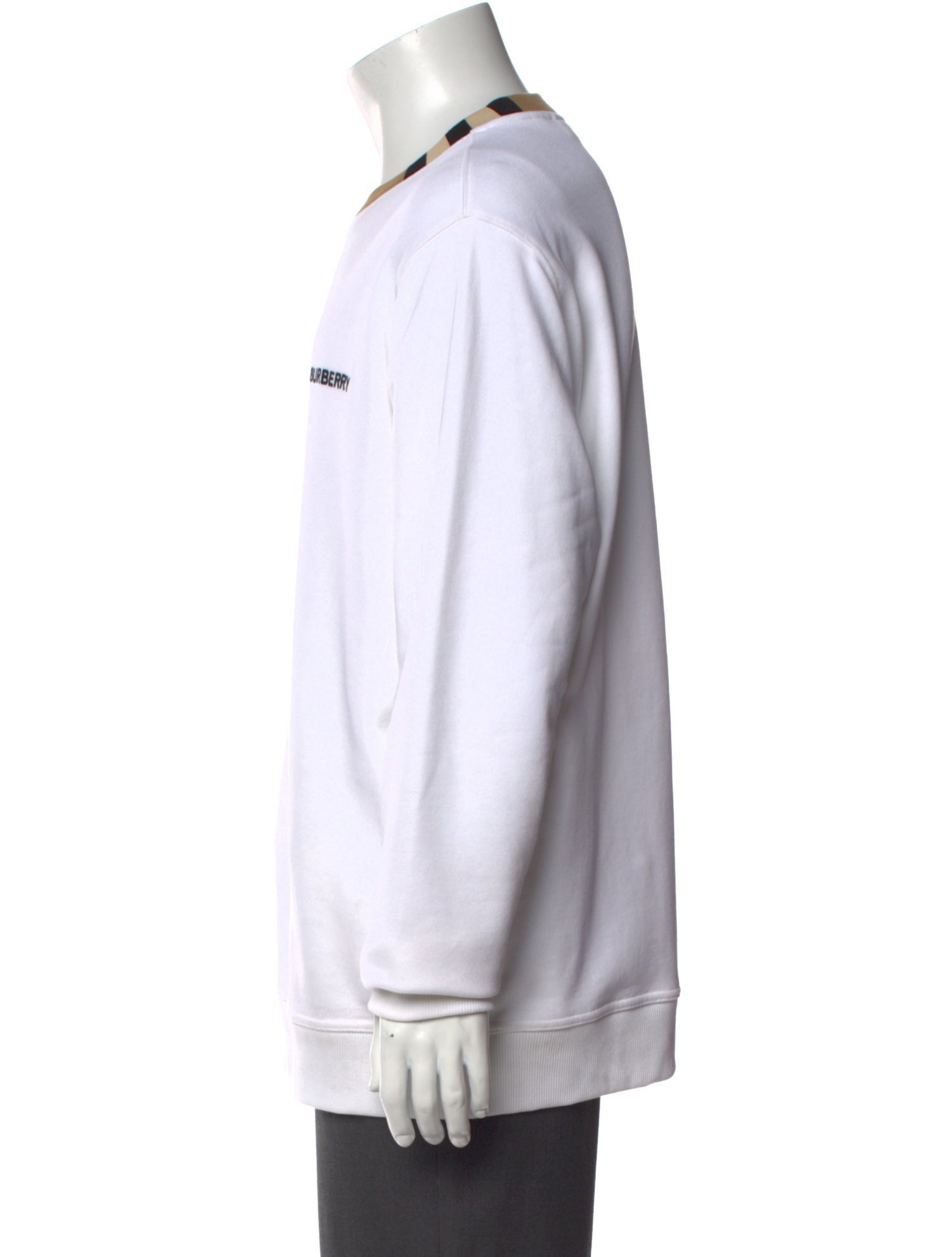 Burberry Graphic Print Crew Neck Pullover