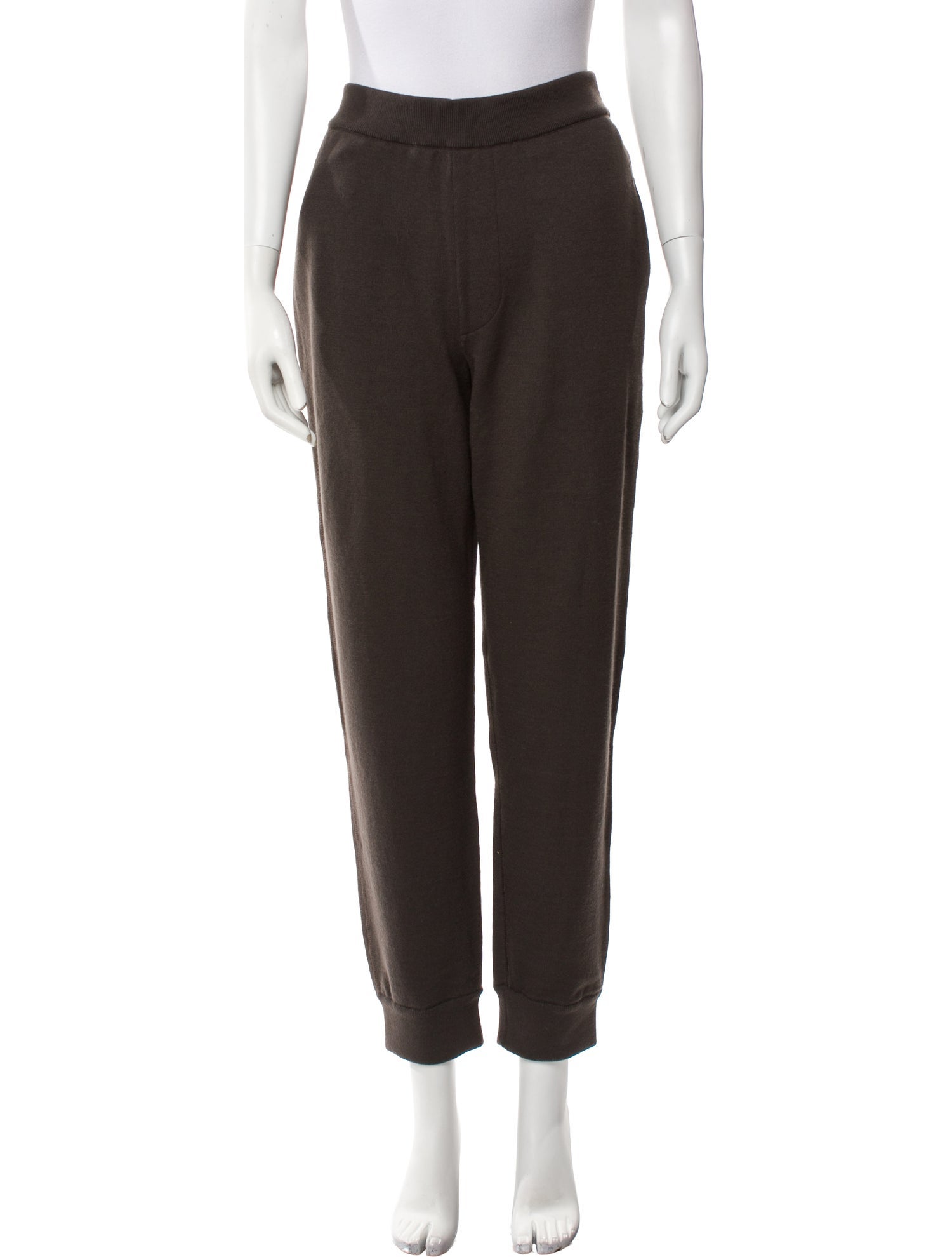 Burberry Wool Embroidered Accent Sweatpants w/ Tags