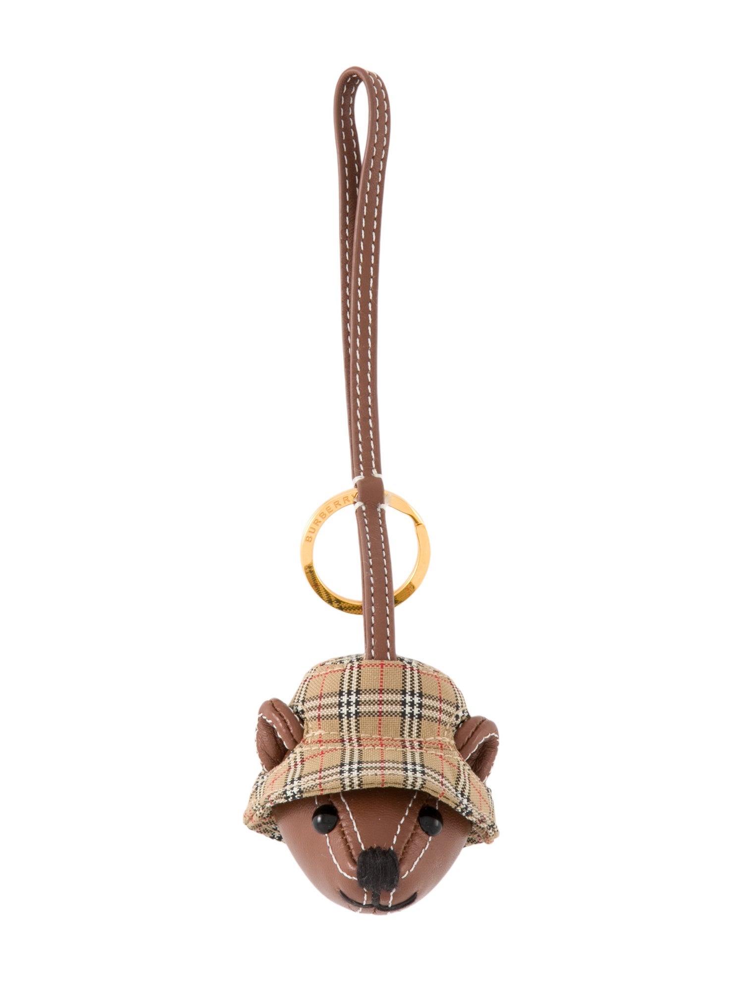 Burberry Bear Head Keychian