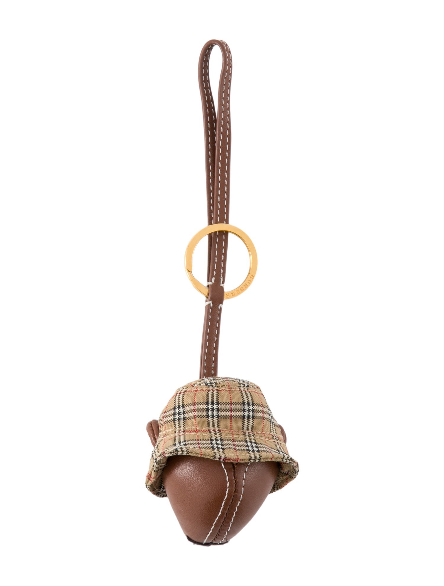 Burberry Bear Head Keychian