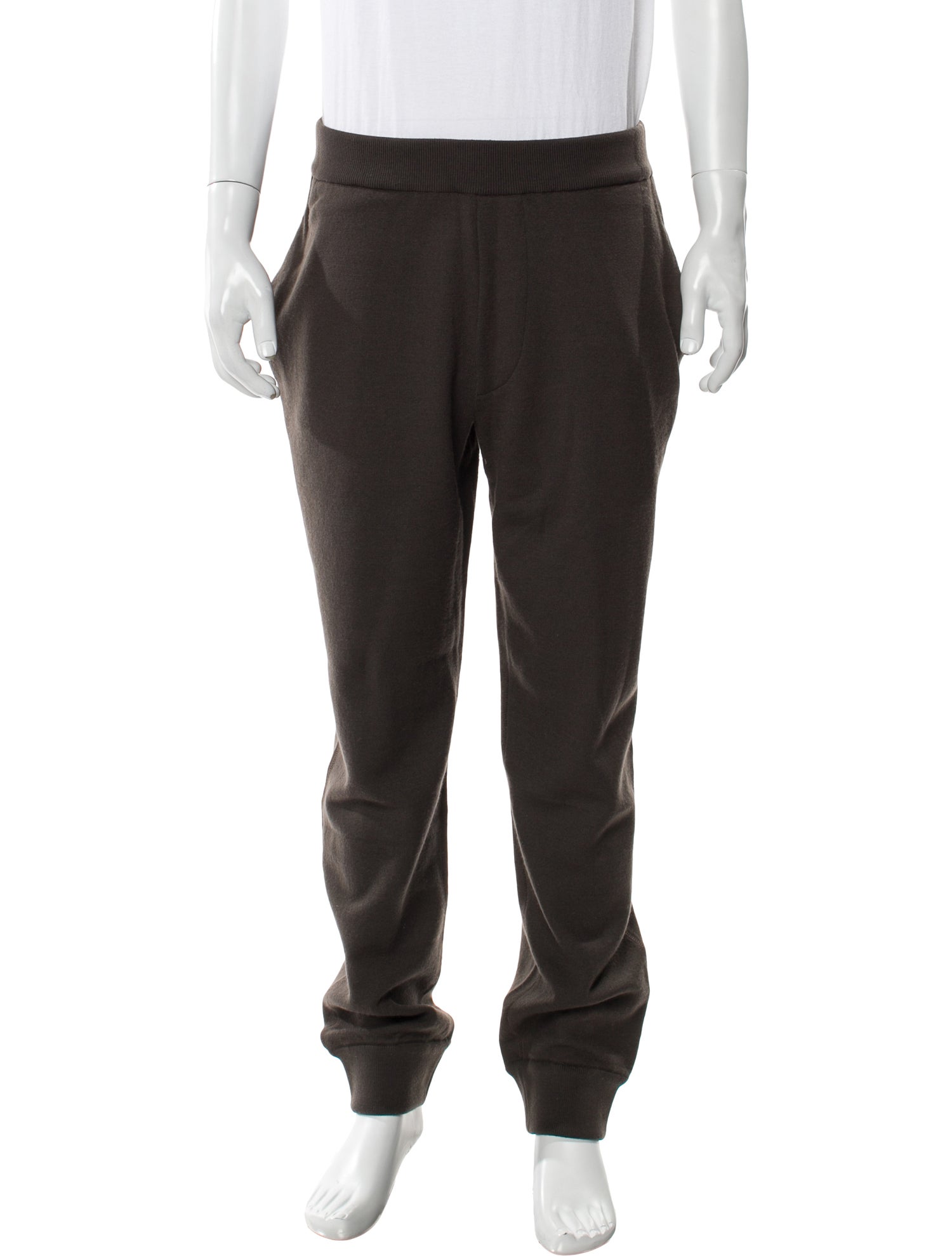 Burberry Wool Embroidered Accent Sweatpants w/ Tags