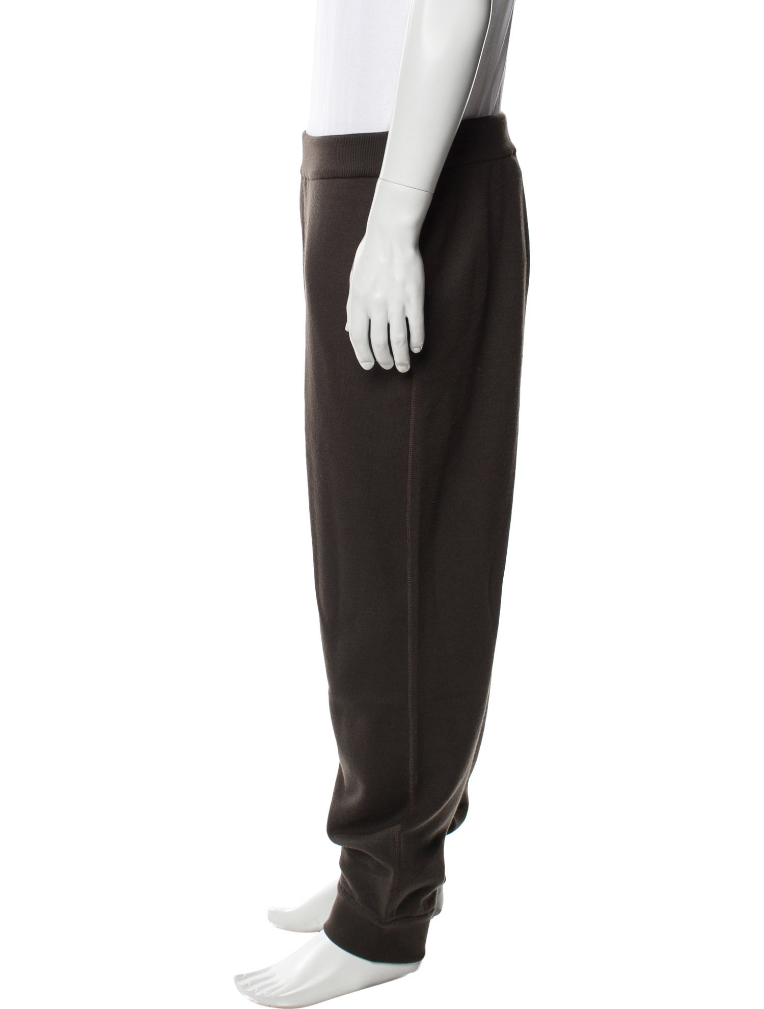 Burberry Wool Embroidered Accent Sweatpants w/ Tags