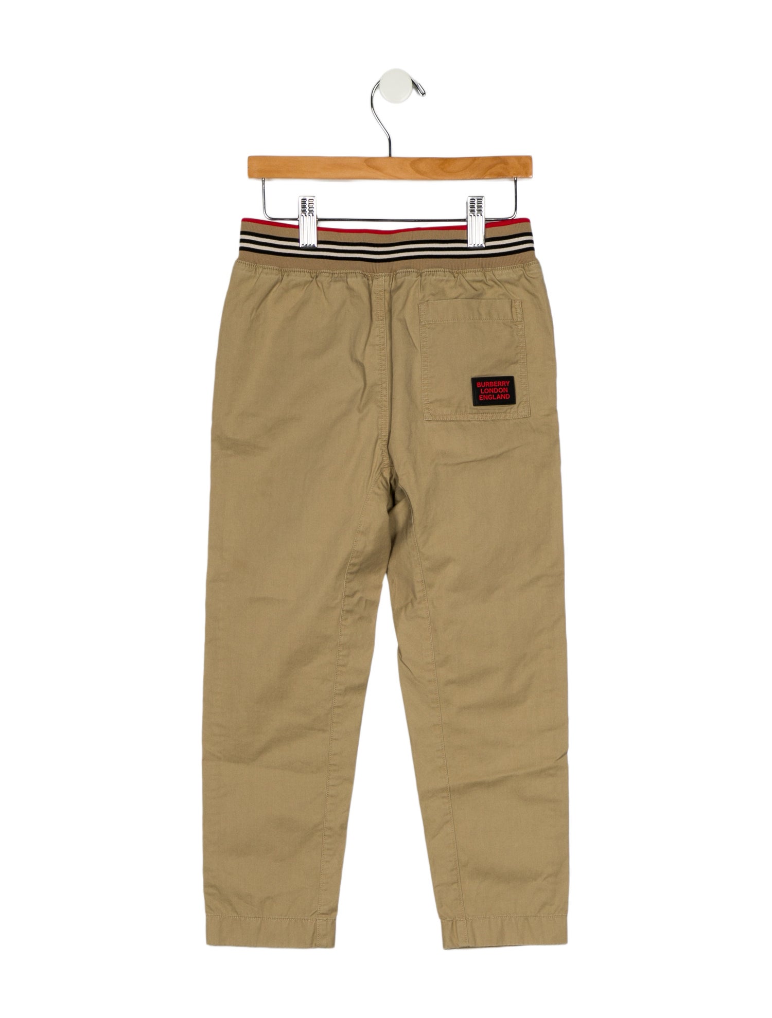 Burberry kid boys' multicolored pants