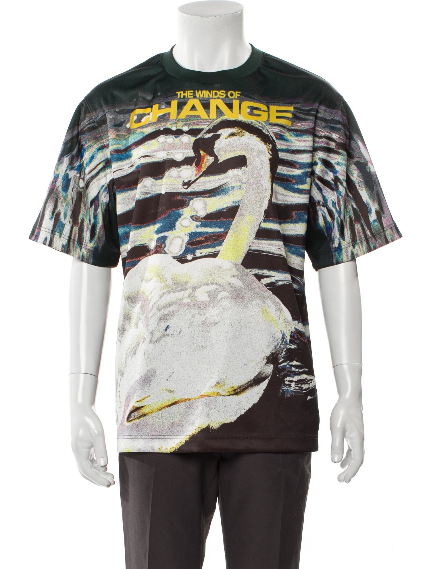 Burberry Printed Crew Neck T-Shirt w/ Tags