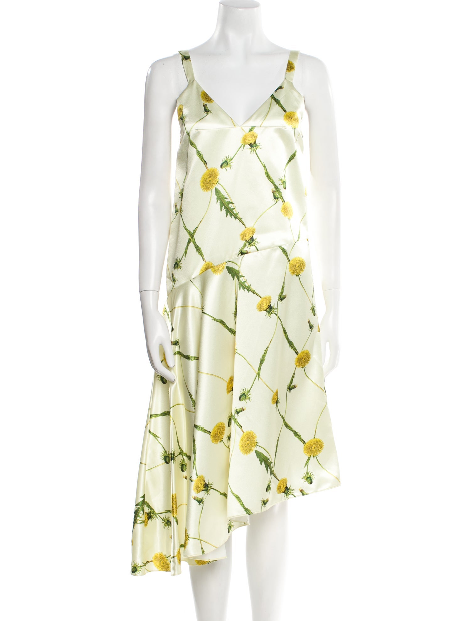 Burberry Floral Print Long Dress w/ Tags