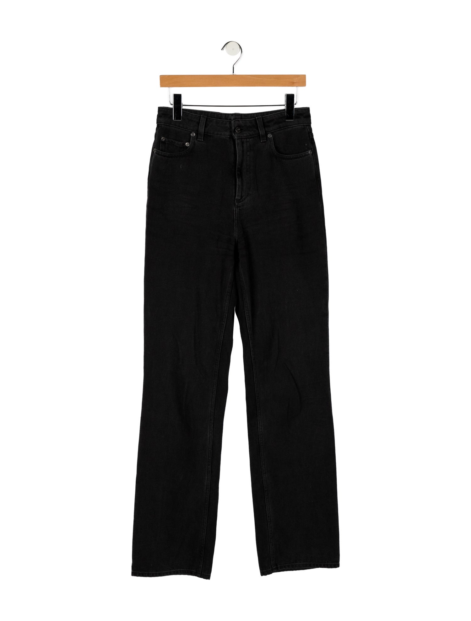 Burberry High-Rise Wide Leg Jeans