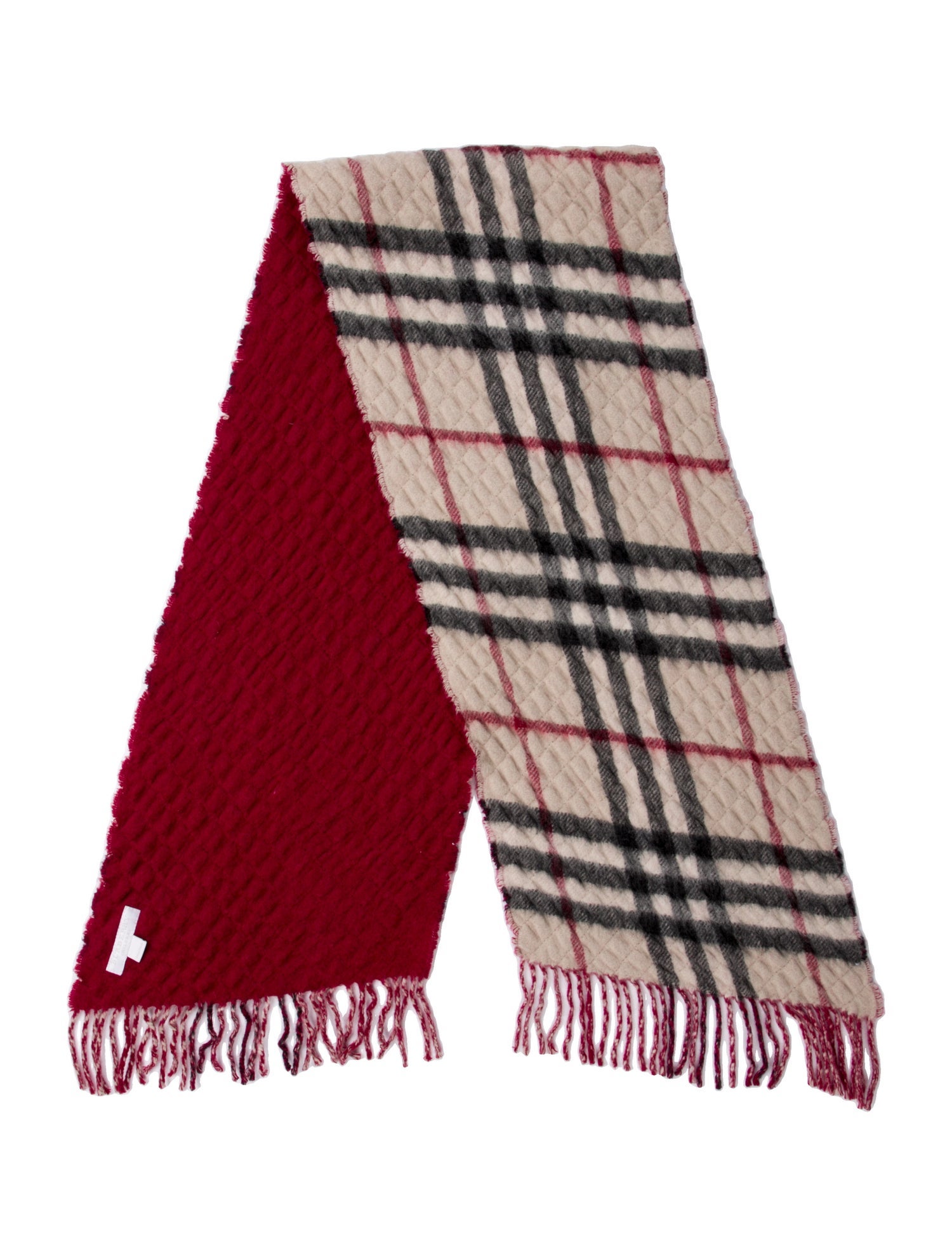 Burberry Cashmere Check Scarf