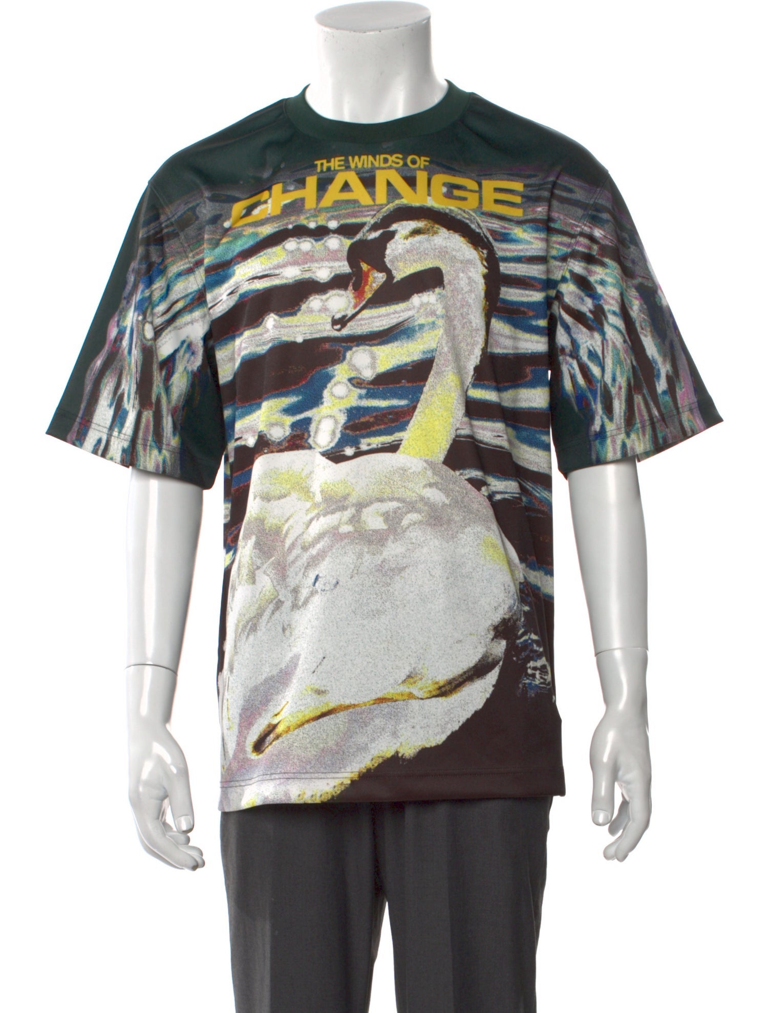 Burberry Graphic Print Crew Neck T-Shirt w/ Tags