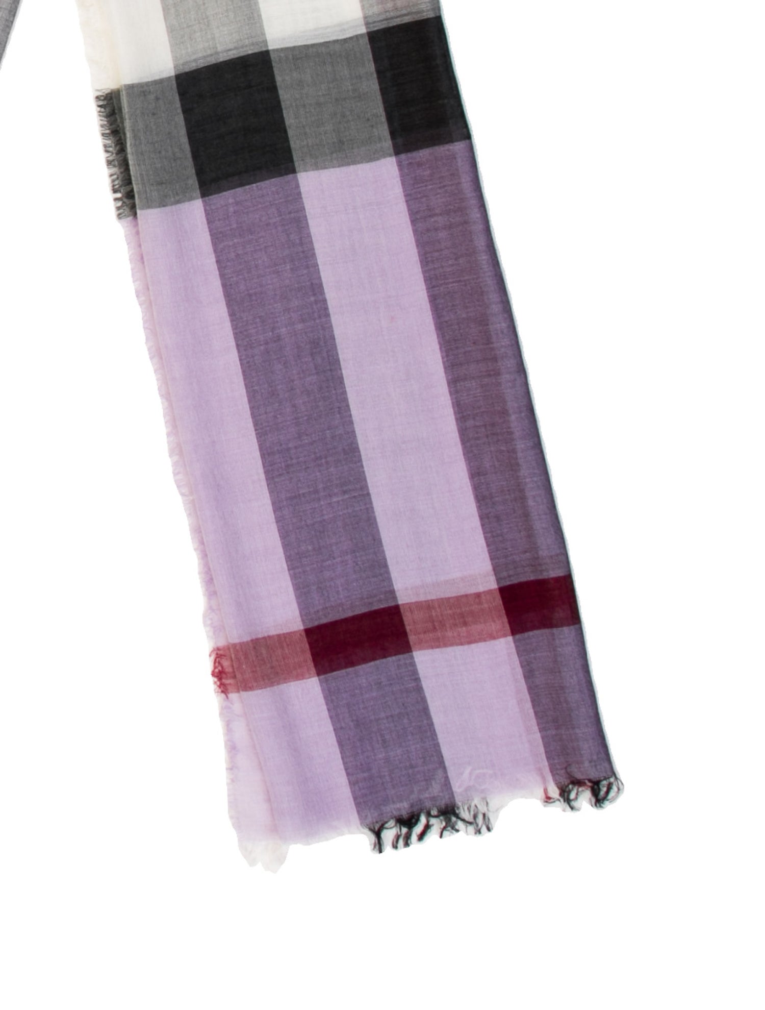 Burberry Cashmere Striped Scarf