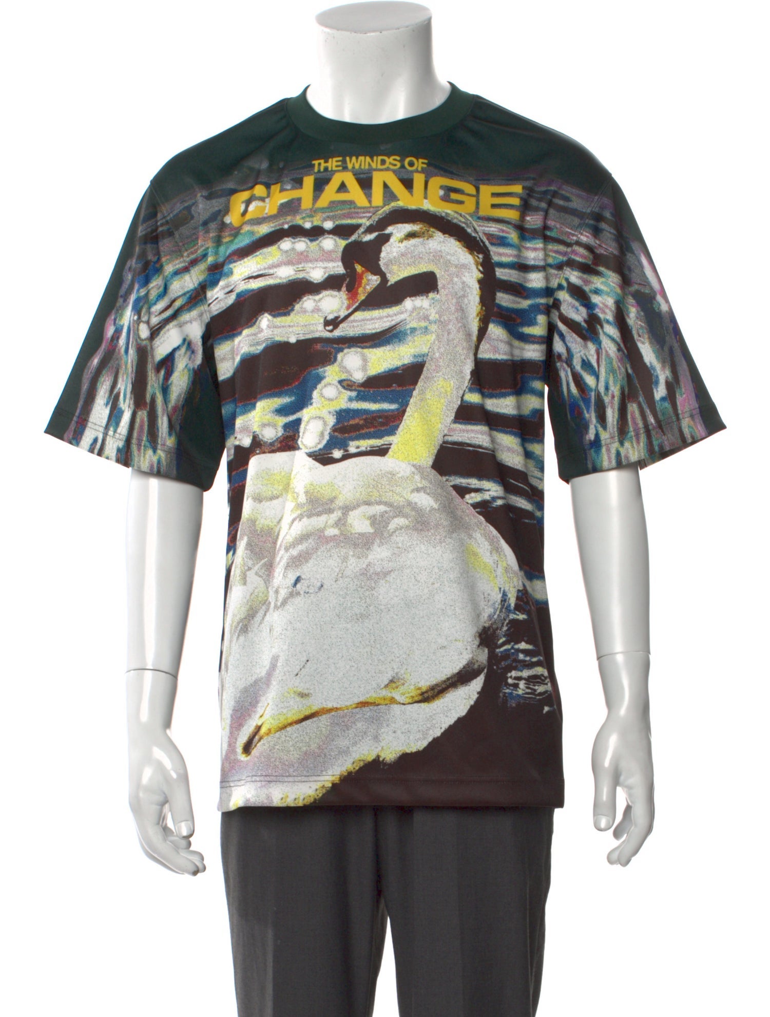 Burberry Graphic Print Crew Neck T-Shirt w/ Tags