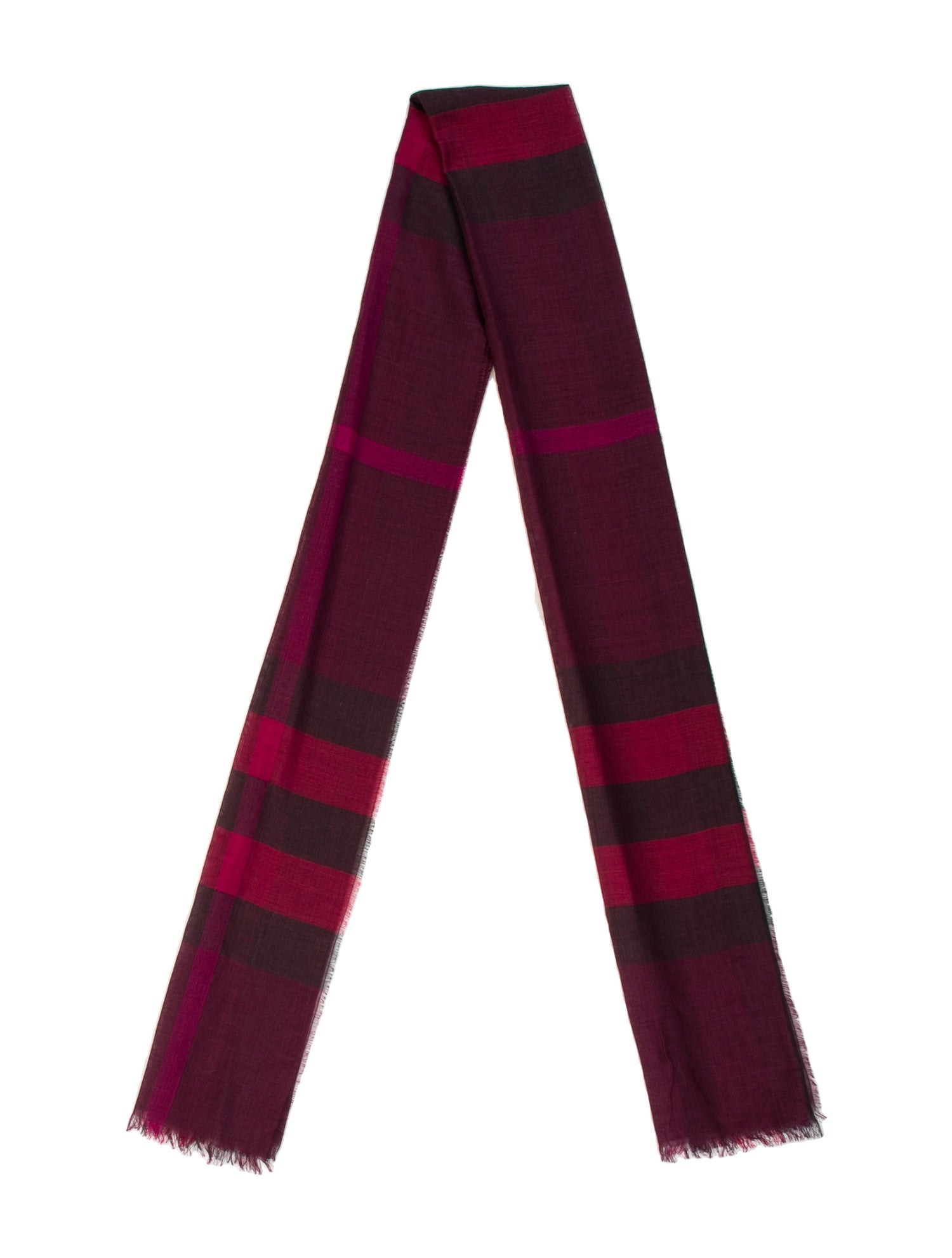 Burberry Silk Striped Scarf