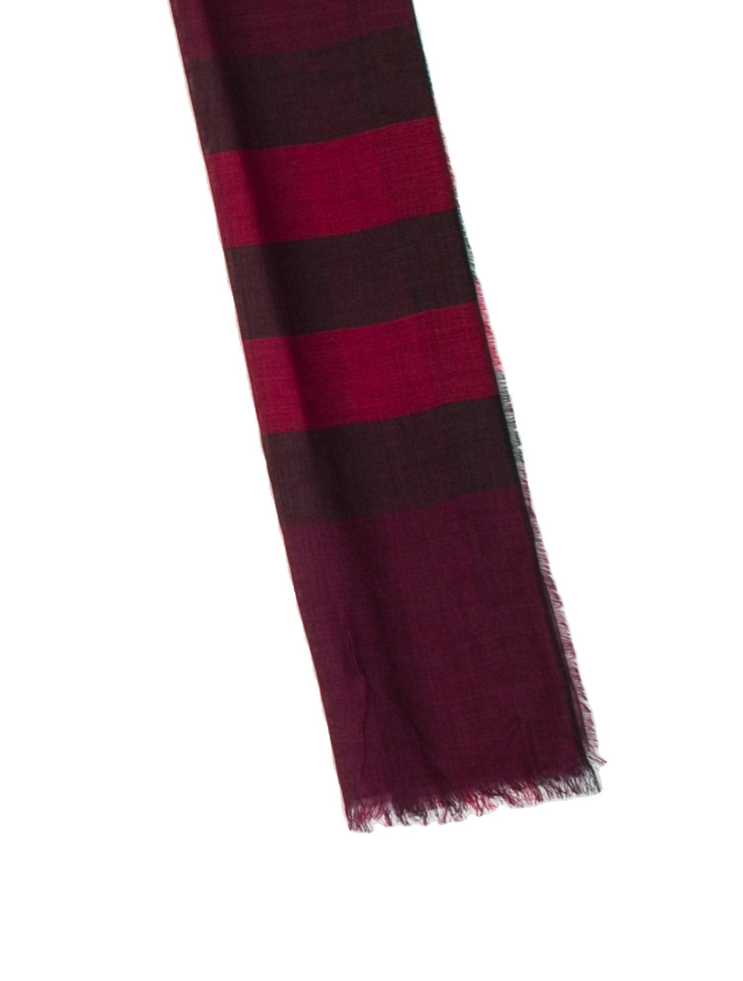 Burberry Silk Striped Scarf