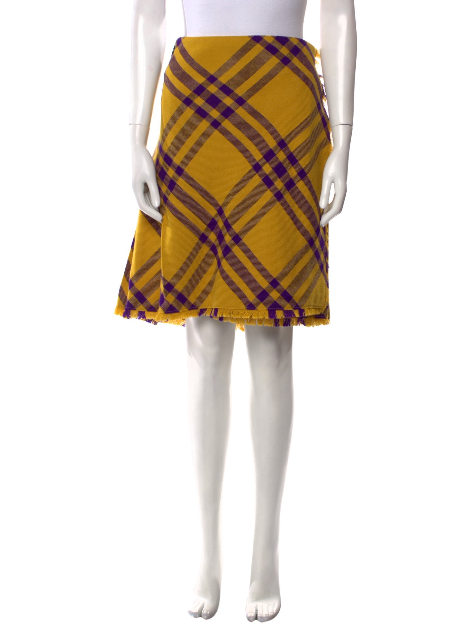 Burberry Wool Knee-Length Skirt w/ Tags