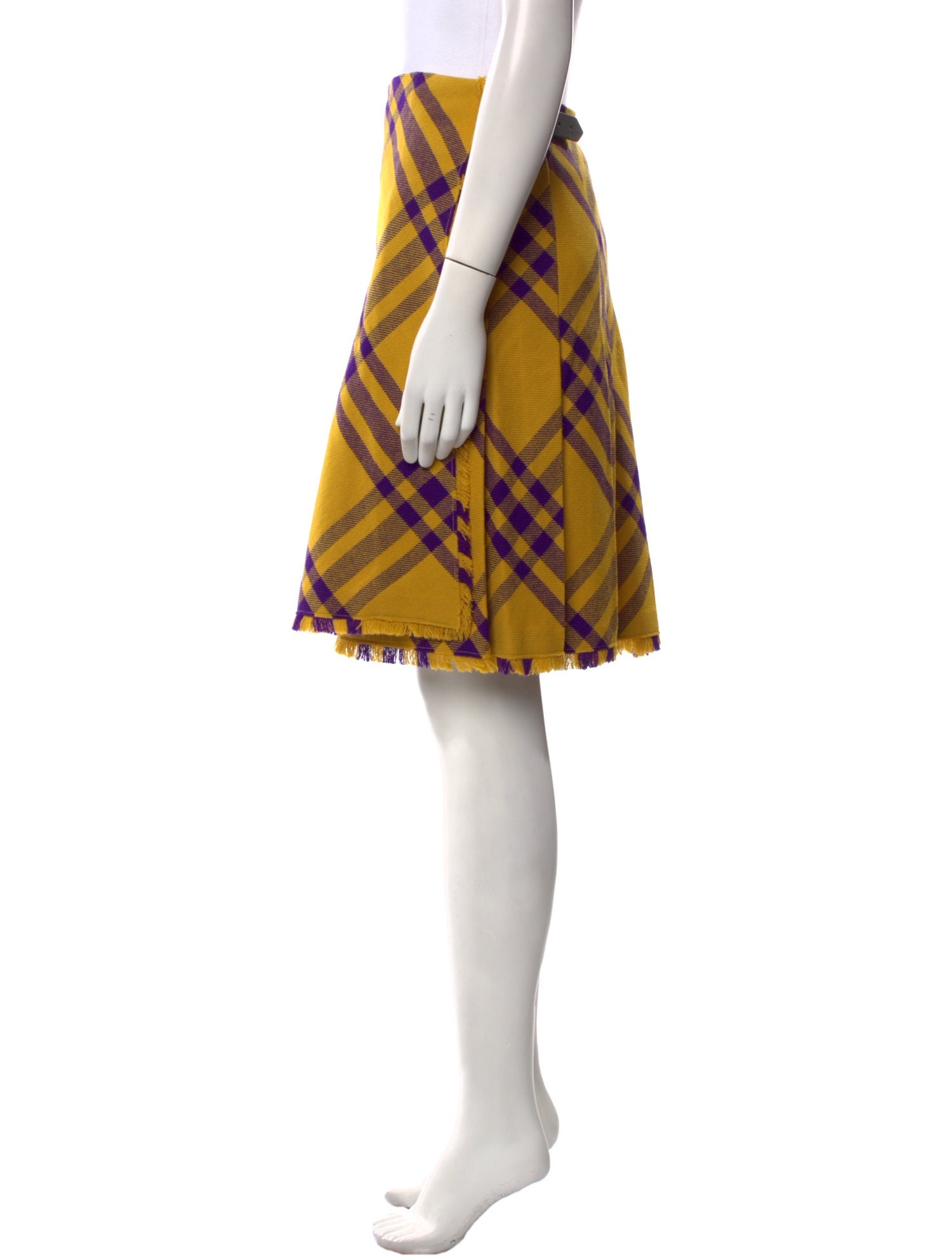 Burberry Wool Knee-Length Skirt w/ Tags