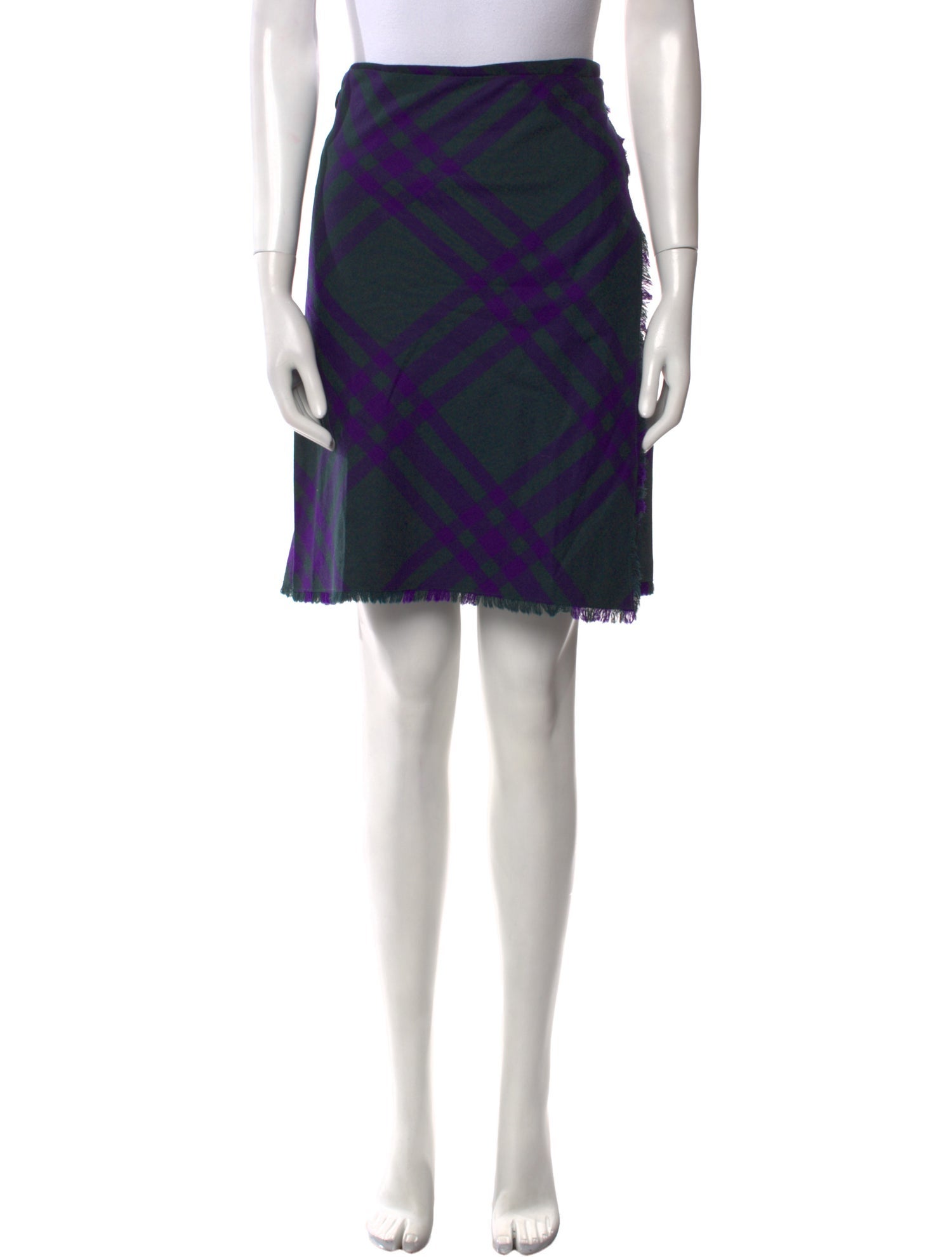 Burberry Wool Knee-Length Skirt w/ Tags