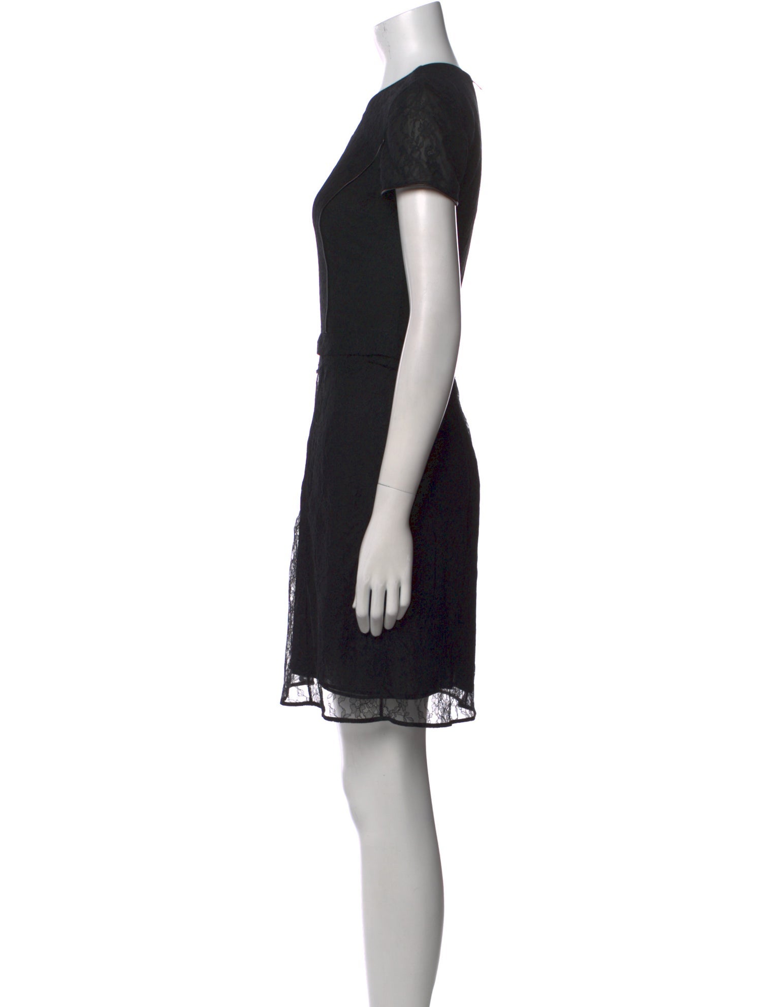 Burberry Lace Mini Dress - Black Dresses, Clothing - BUR547343 | The  RealReal
