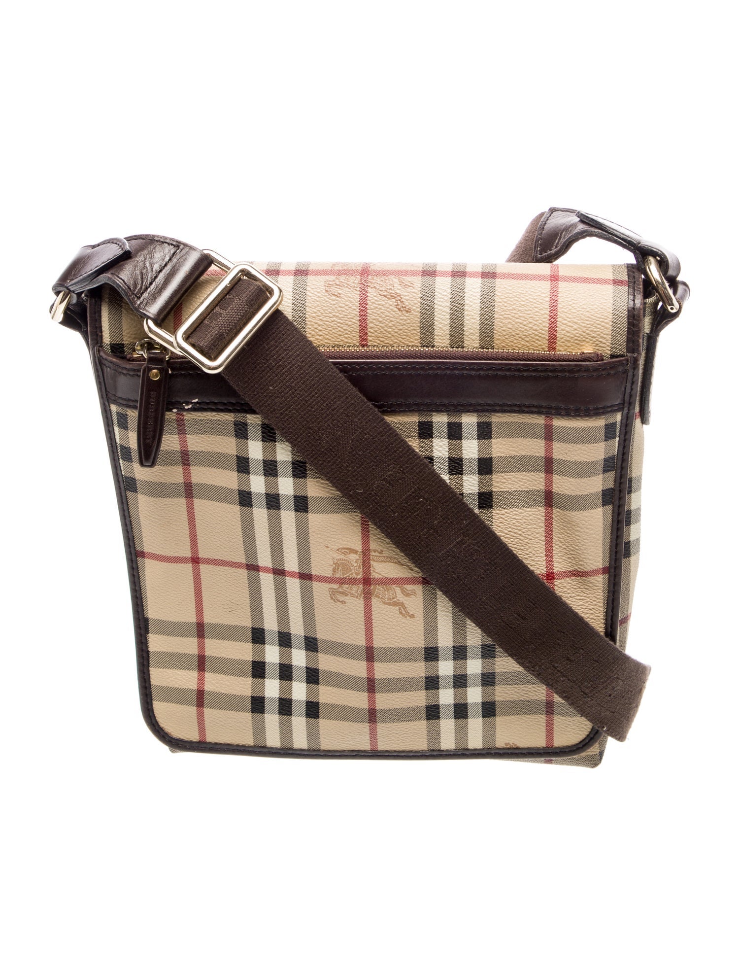 Burberry Haymarket Check Messenger Bag
