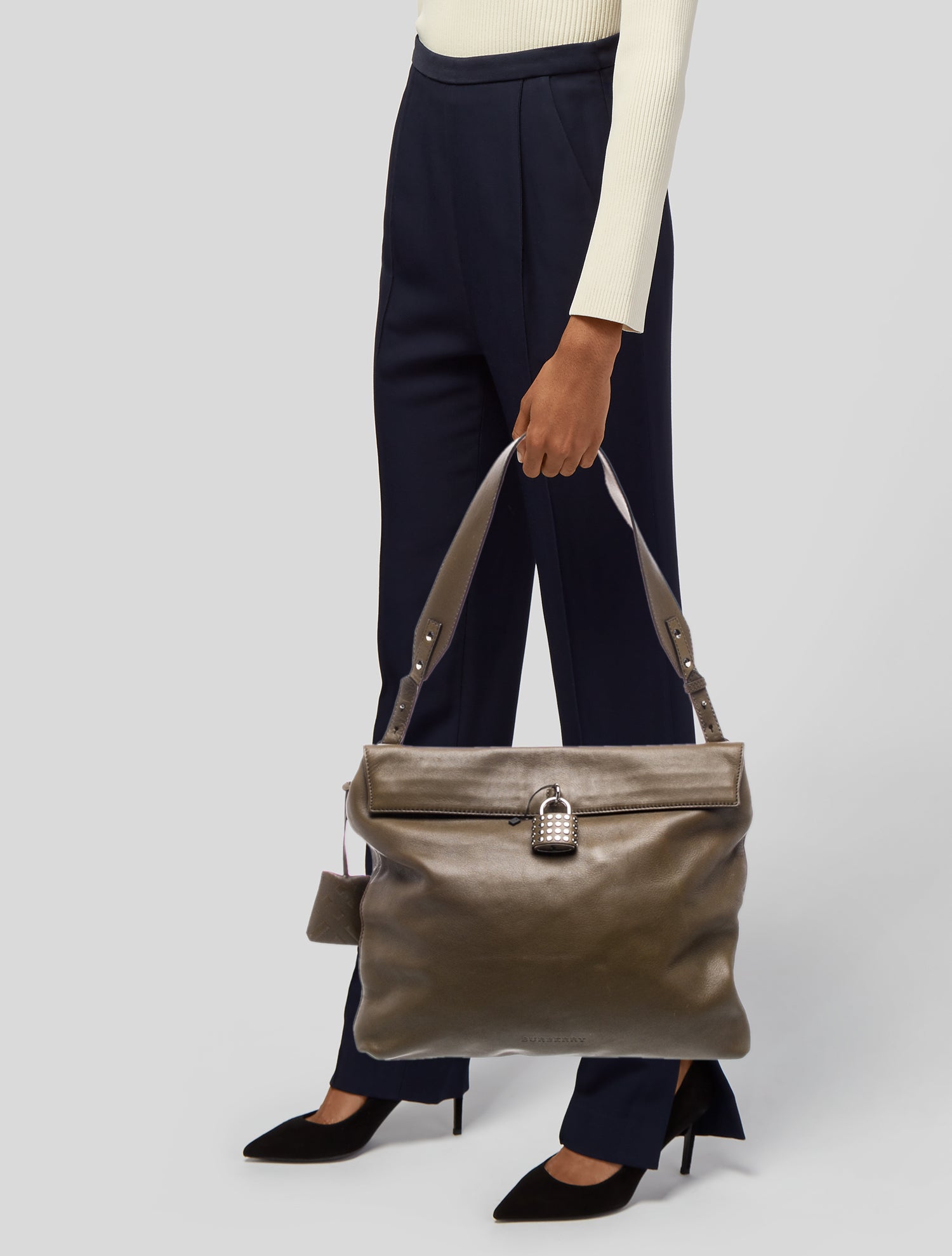 Burberry Leather Shoulder Bag