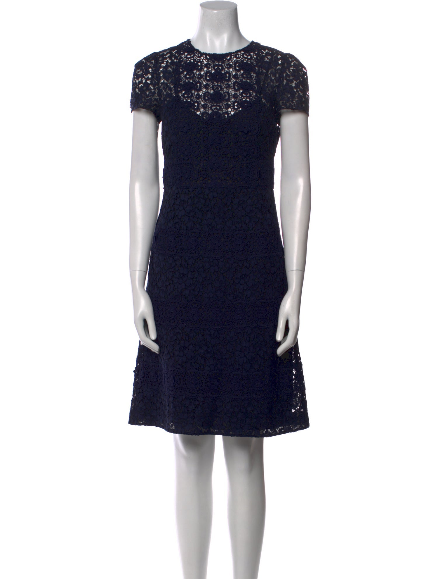 chinese dress ladies Burberry Midi Dress Gray Lace-Trimmed Crinkled Silk Size US 6 – Celebrity  Owned main image 1