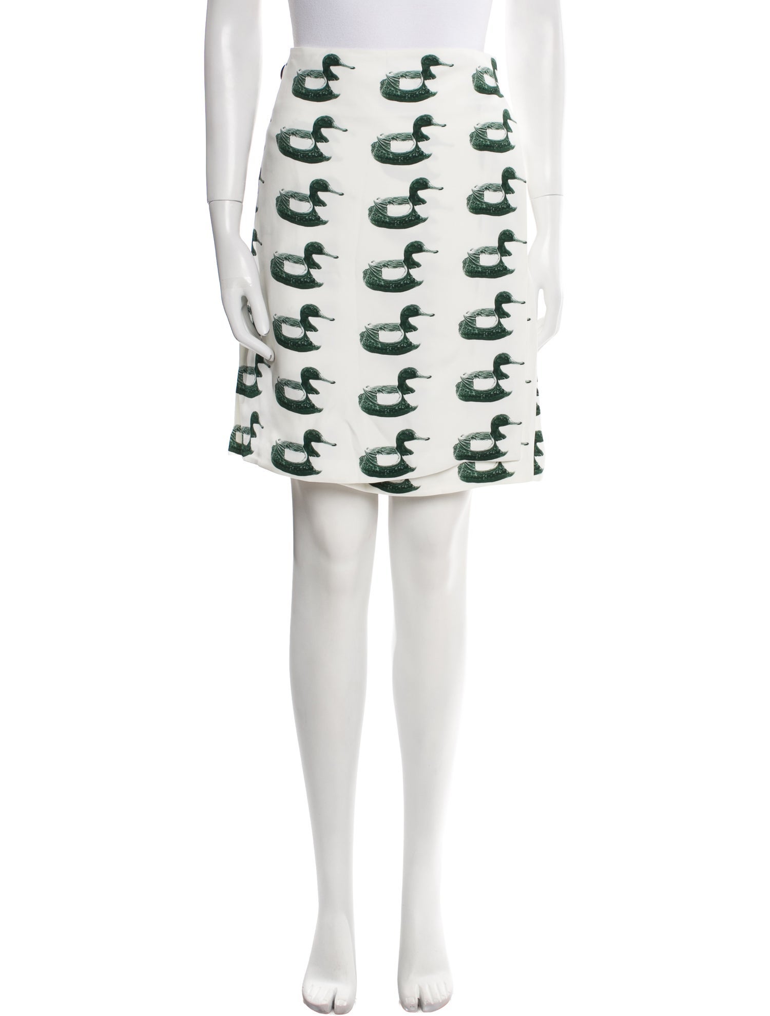 Burberry Printed Knee-Length Skirt w/ Tags