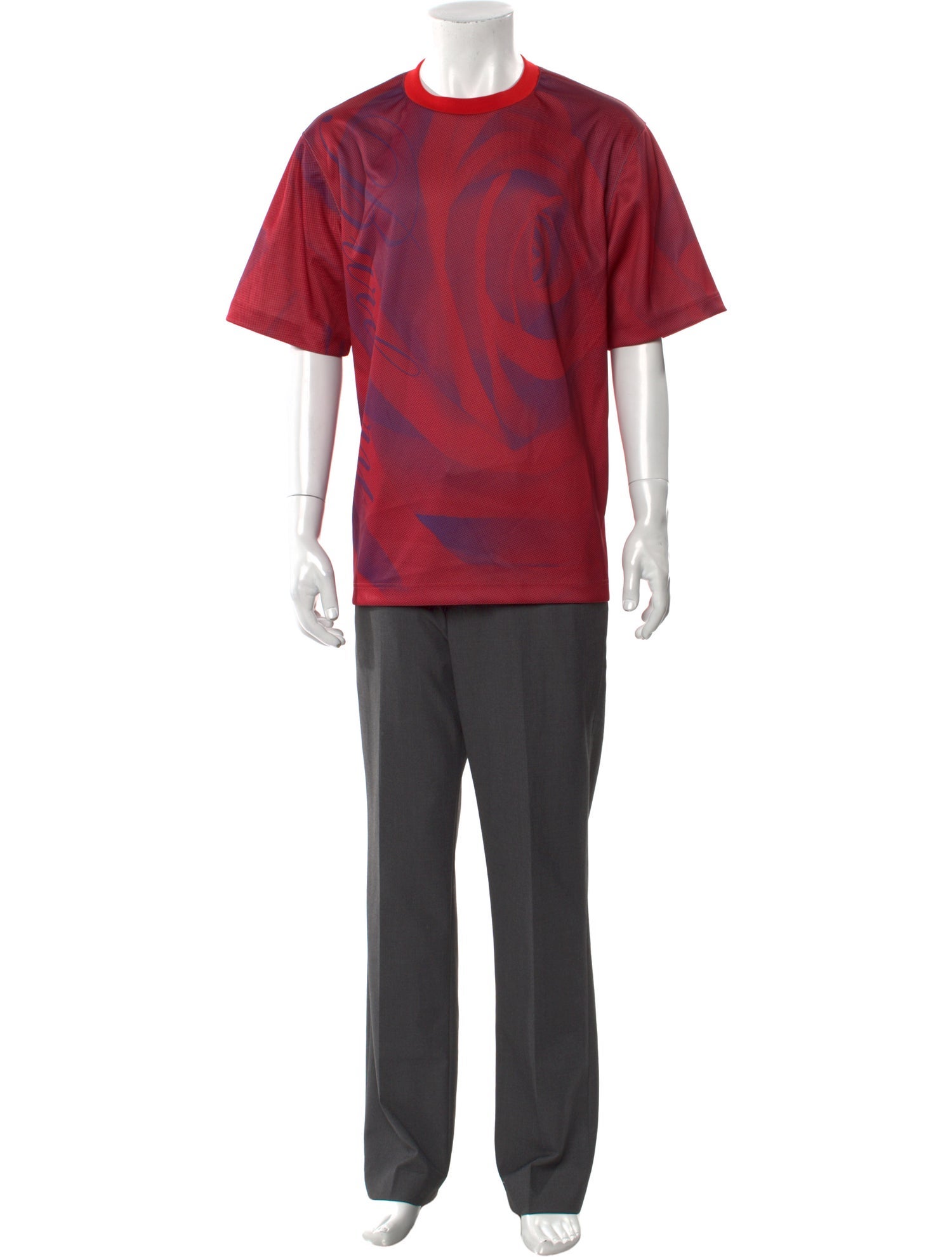 Burberry Printed Crew Neck T-Shirt w/ Tags