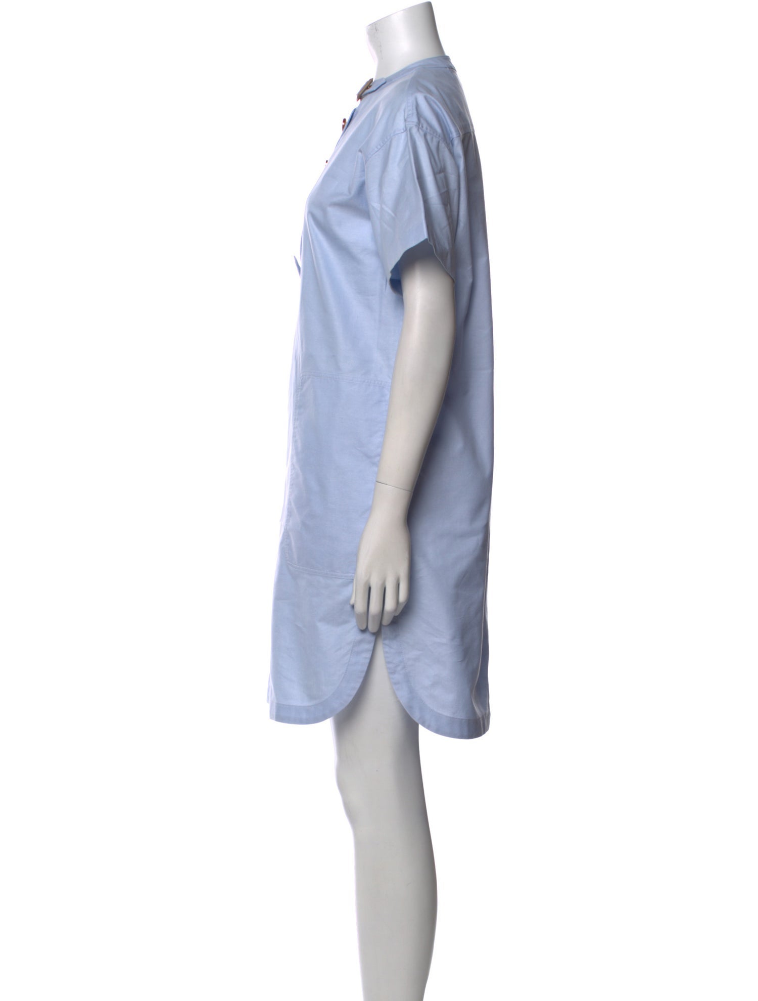 Burberry Crew Neck Mini Dress