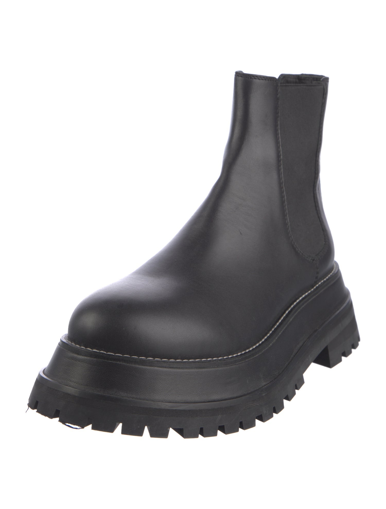 Burberry Leather Chelsea Boots