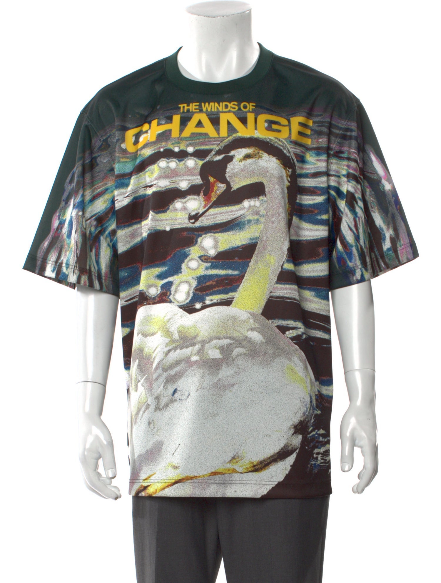 Burberry Printed Crew Neck T-Shirt w/ Tags