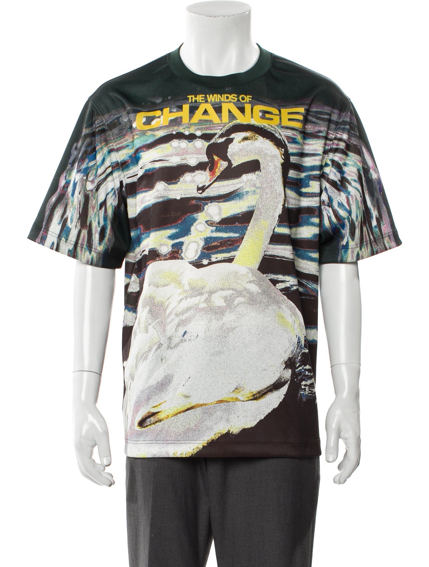 Burberry Printed Crew Neck T-Shirt w/ Tags