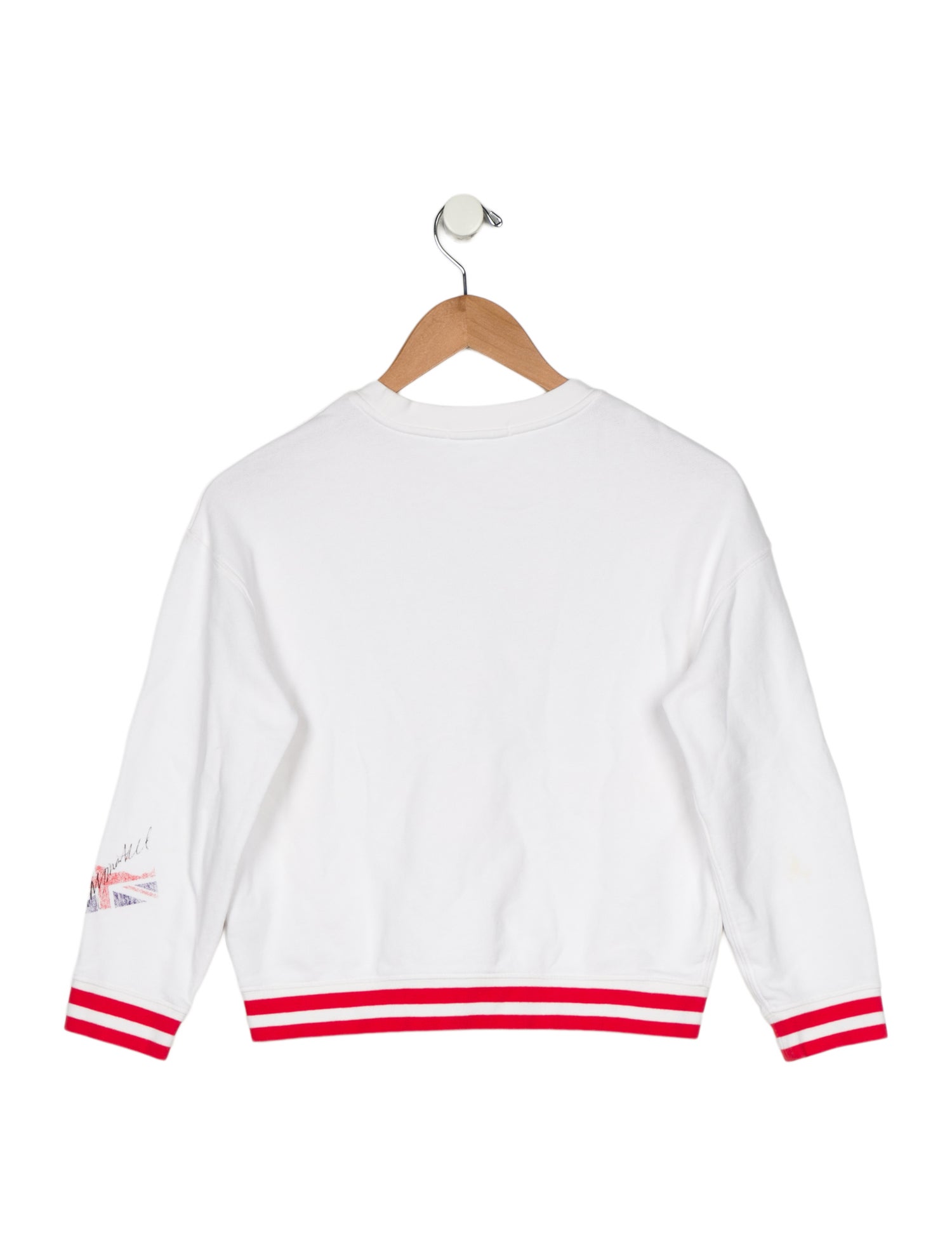 Burberry kid girls' multicolored sweatshirt