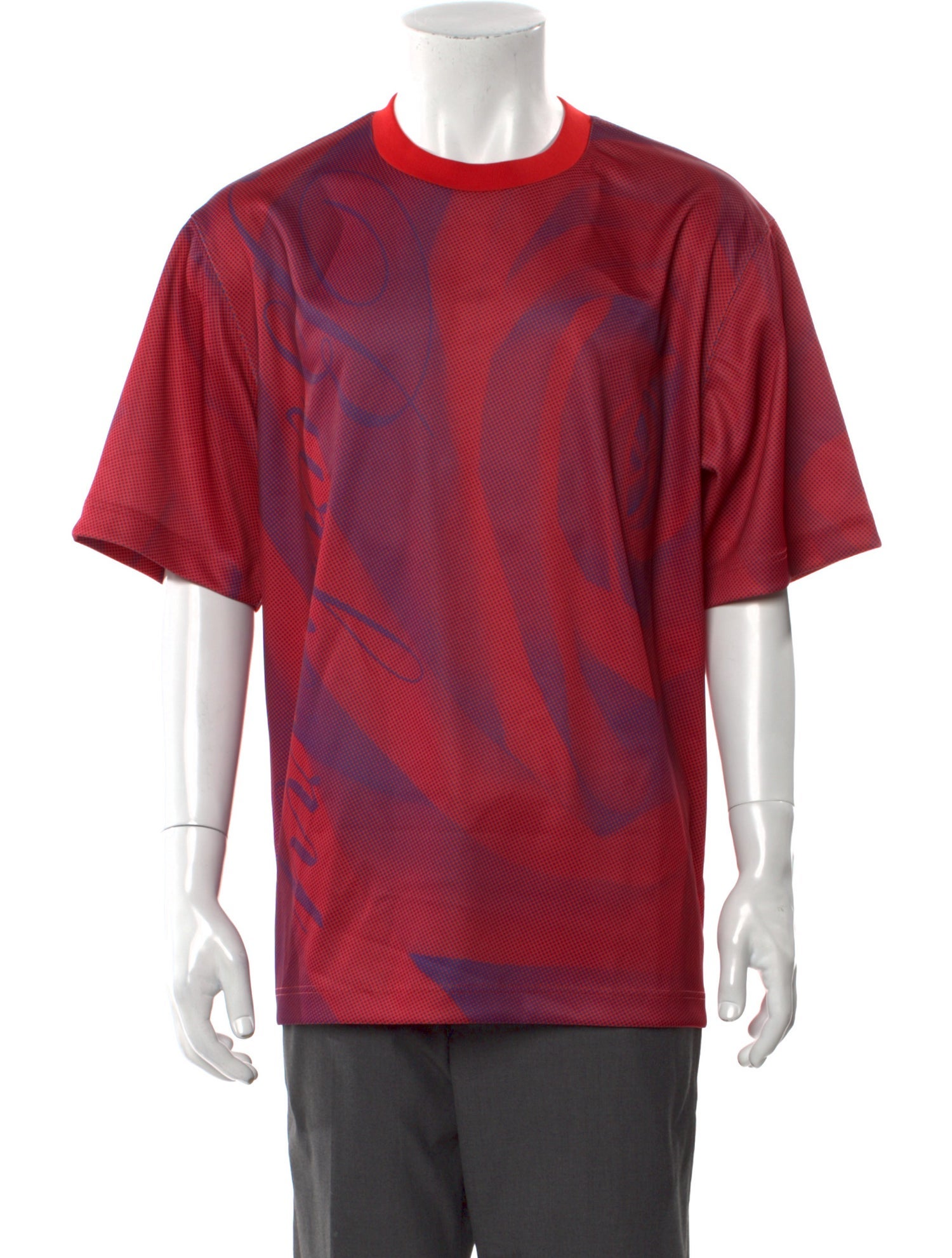 Burberry Printed Crew Neck Jersey w/ Tags