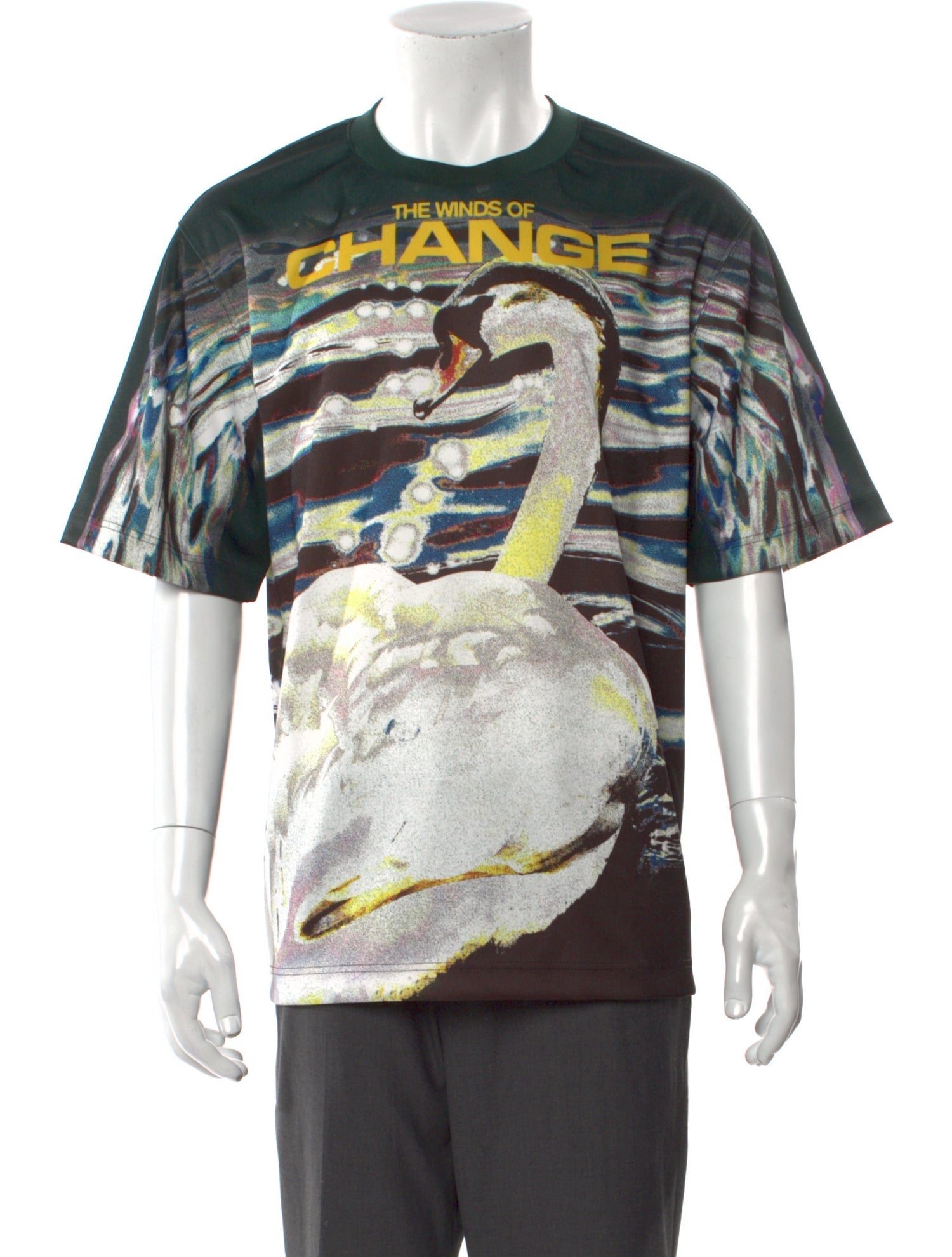 Burberry Printed Crew Neck T-Shirt w/ Tags